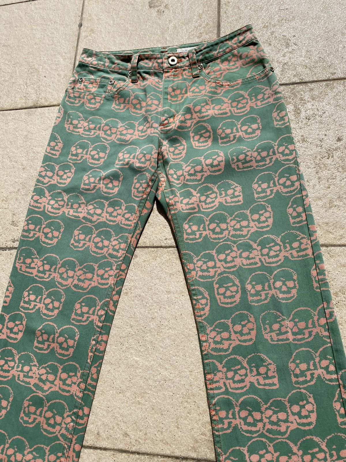 Hysteric Glamour Vintage 1990’s HYSTERIC GLAMOUR Skulls Fullprint Pant Size US 28 / EU 44 - 7 Thumbnail