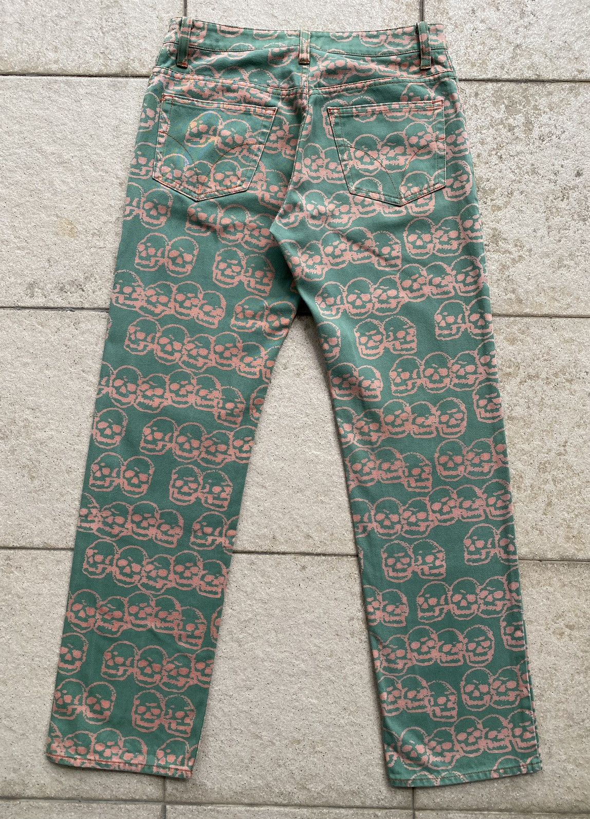 Hysteric Glamour Vintage 1990’s HYSTERIC GLAMOUR Skulls Fullprint Pant Size US 28 / EU 44 - 8 Thumbnail