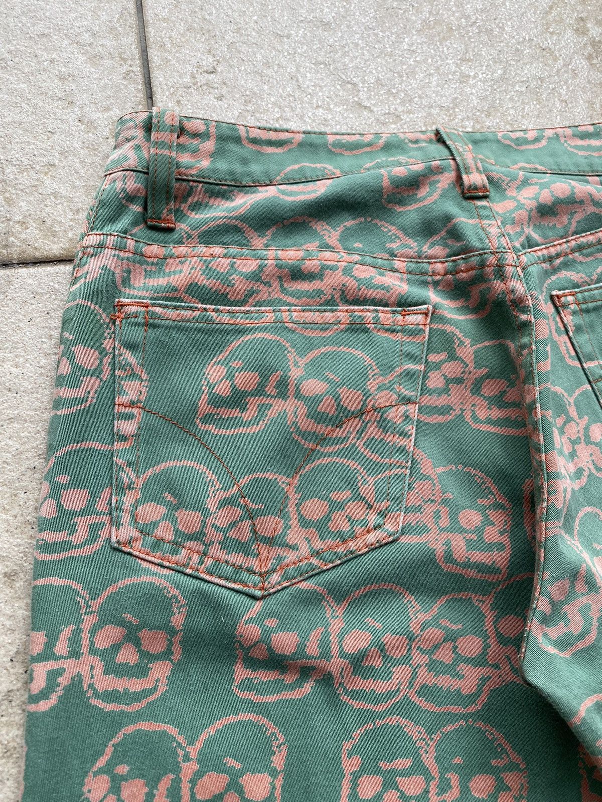 Hysteric Glamour Vintage 1990’s HYSTERIC GLAMOUR Skulls Fullprint Pant Size US 28 / EU 44 - 11 Thumbnail