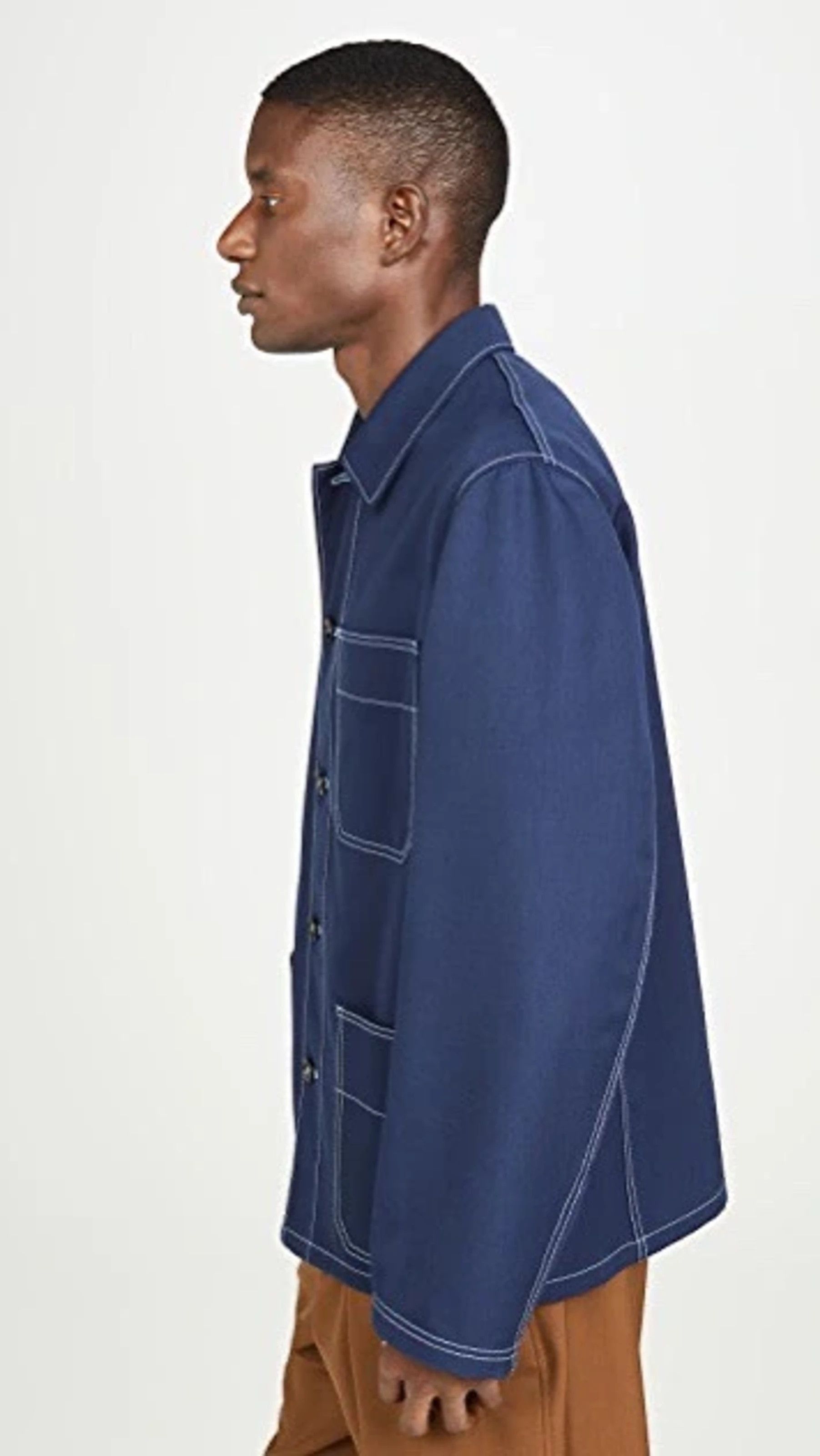 Marni Cotton Gabardine Work Jacket Size US L / EU 52-54 / 3 - 9 Thumbnail
