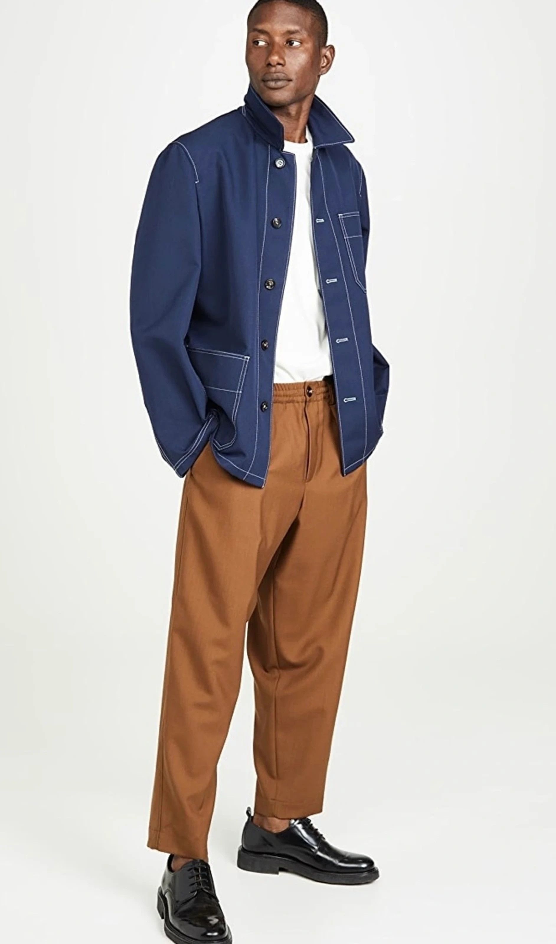 Marni Cotton Gabardine Work Jacket Size US L / EU 52-54 / 3 - 7 Thumbnail