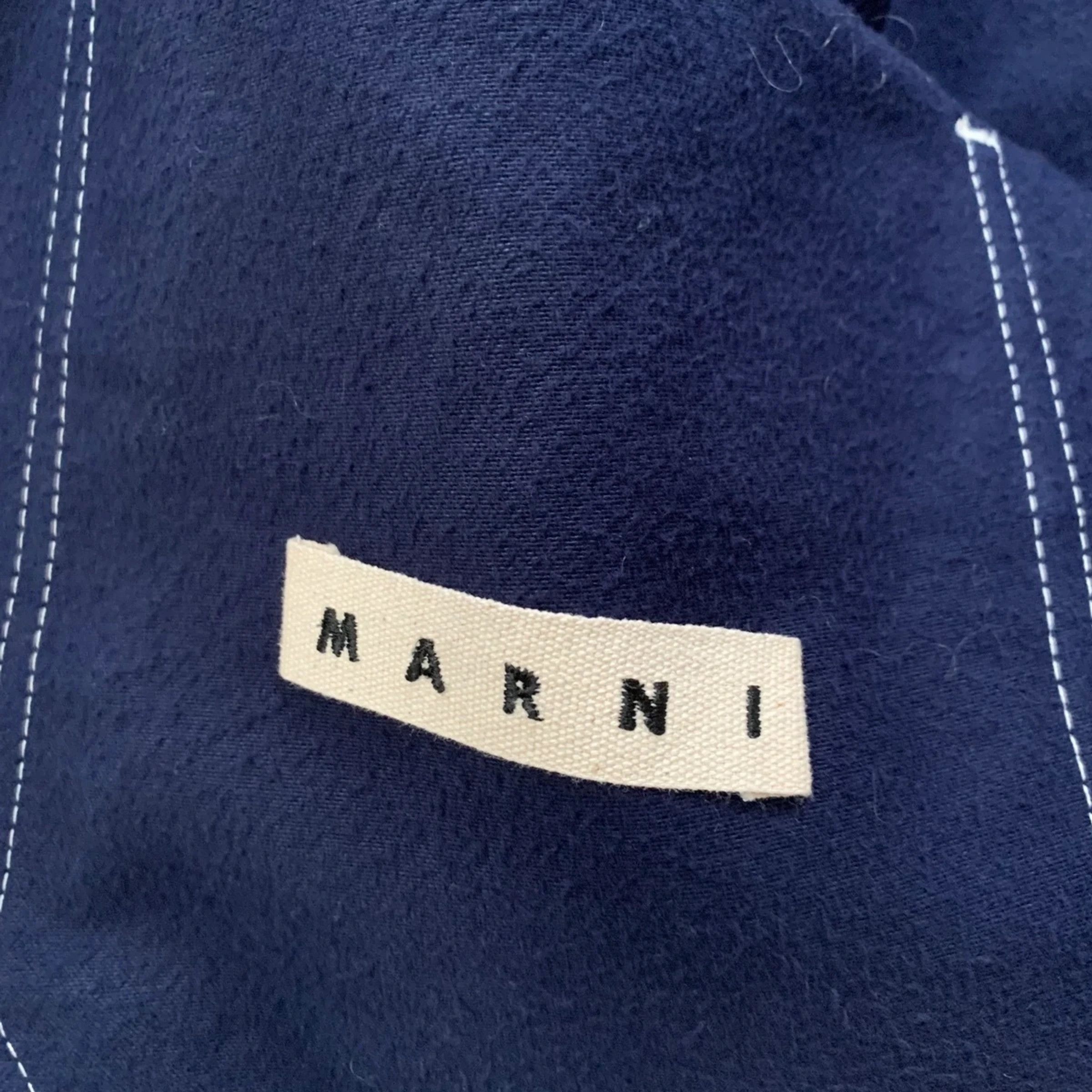 Marni Cotton Gabardine Work Jacket Size US L / EU 52-54 / 3 - 5 Thumbnail