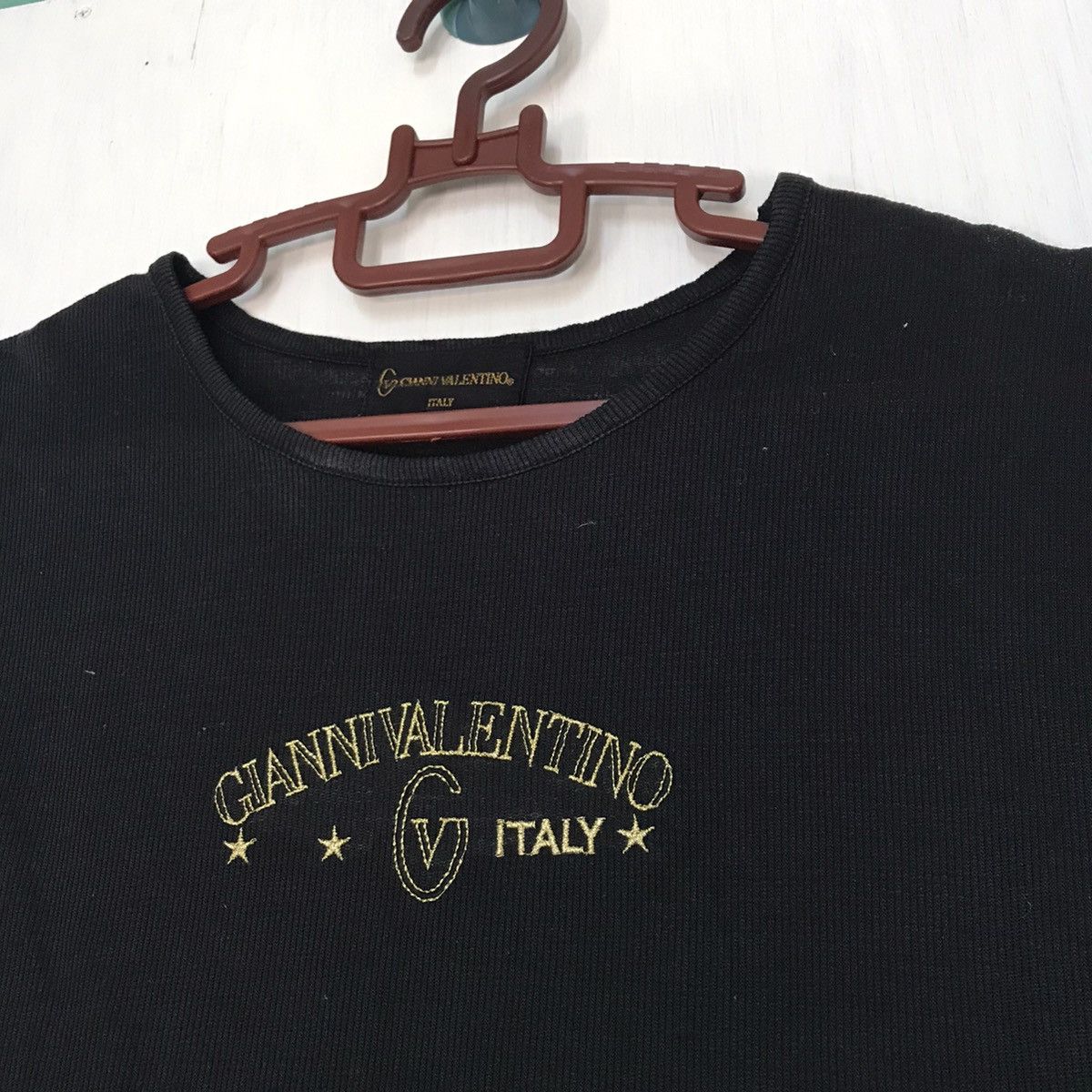 Japanese Brand Gianni Valentino tshirt made in Japan Size US L / EU 52-54 / 3 - 6 Thumbnail