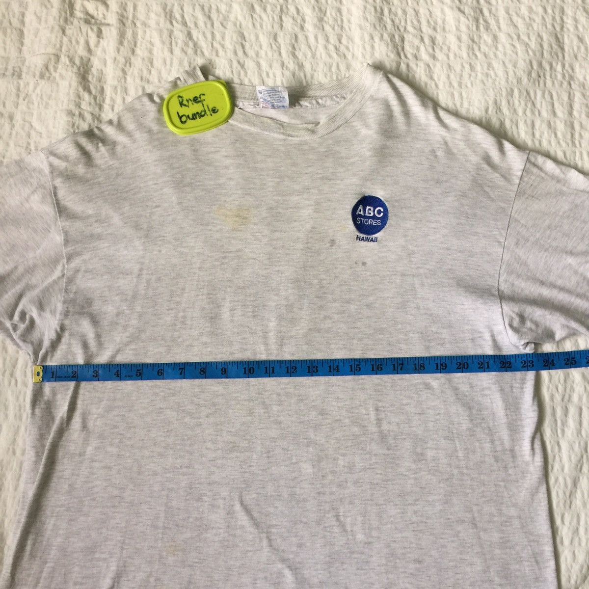 Hanes Vintage ABC STORE HAWAII t shirt spell out logo Size US XL / EU 56 / 4 - 13 Thumbnail