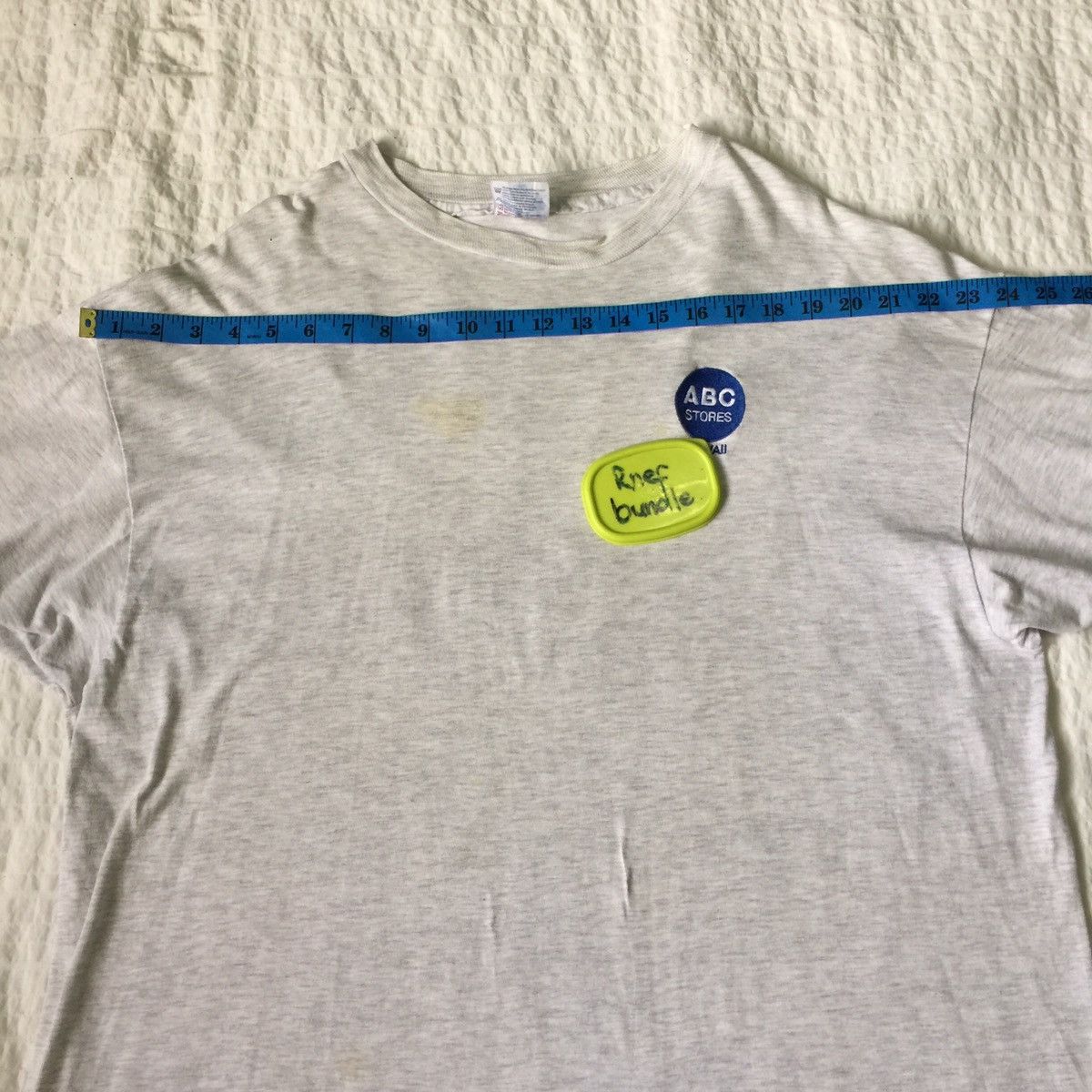 Hanes Vintage ABC STORE HAWAII t shirt spell out logo Size US XL / EU 56 / 4 - 15 Thumbnail