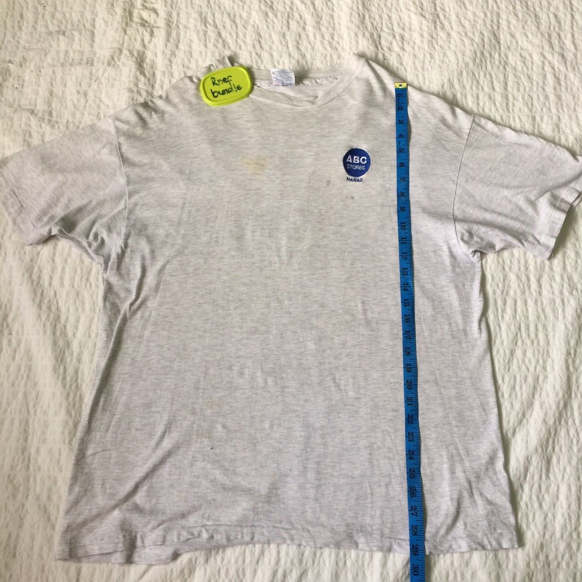 Hanes Vintage ABC STORE HAWAII t shirt spell out logo Size US XL / EU 56 / 4 - 14 Thumbnail