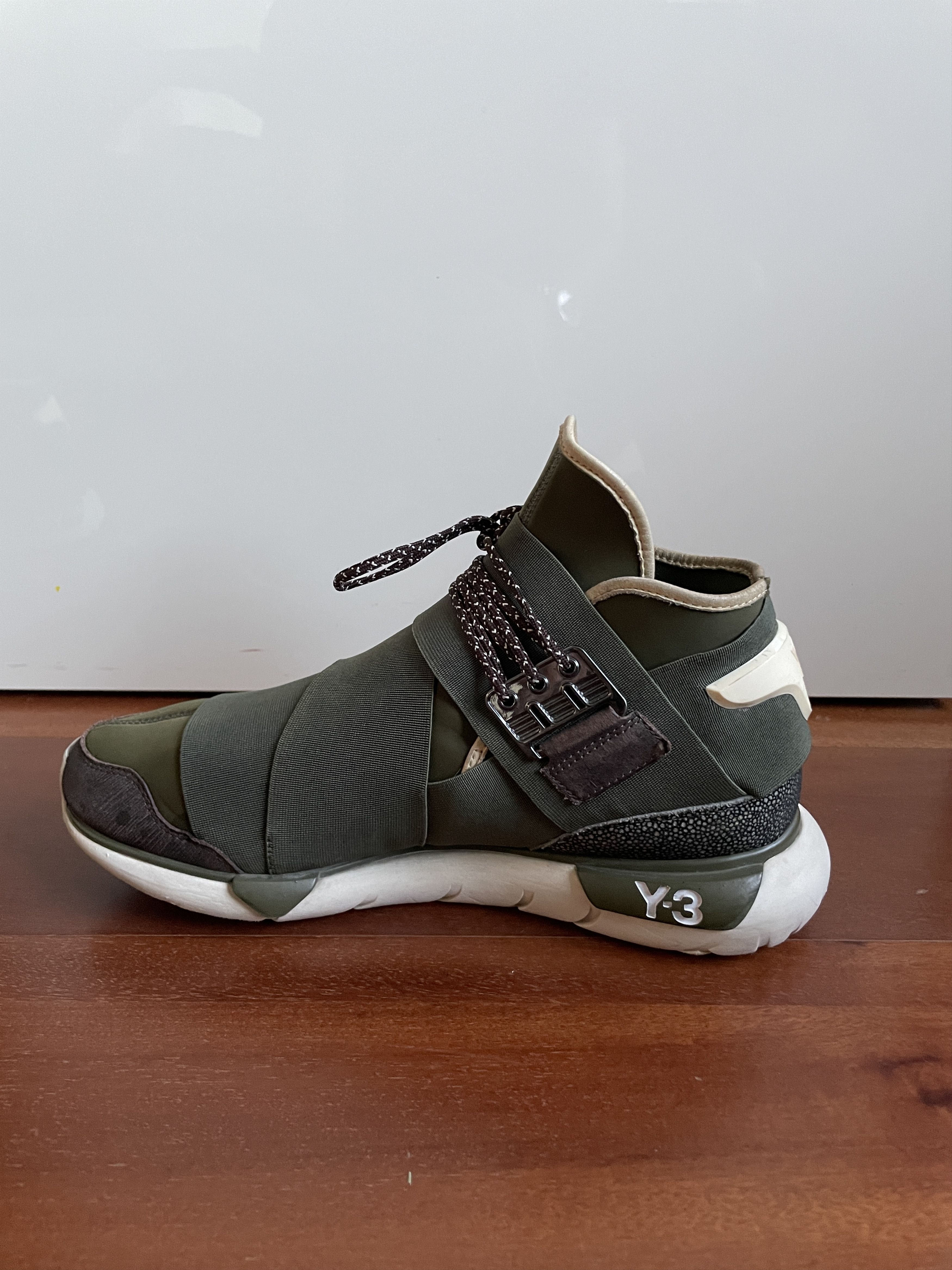 Y-3 Qasa High Olive Size US 11 / EU 44 - 3 Thumbnail