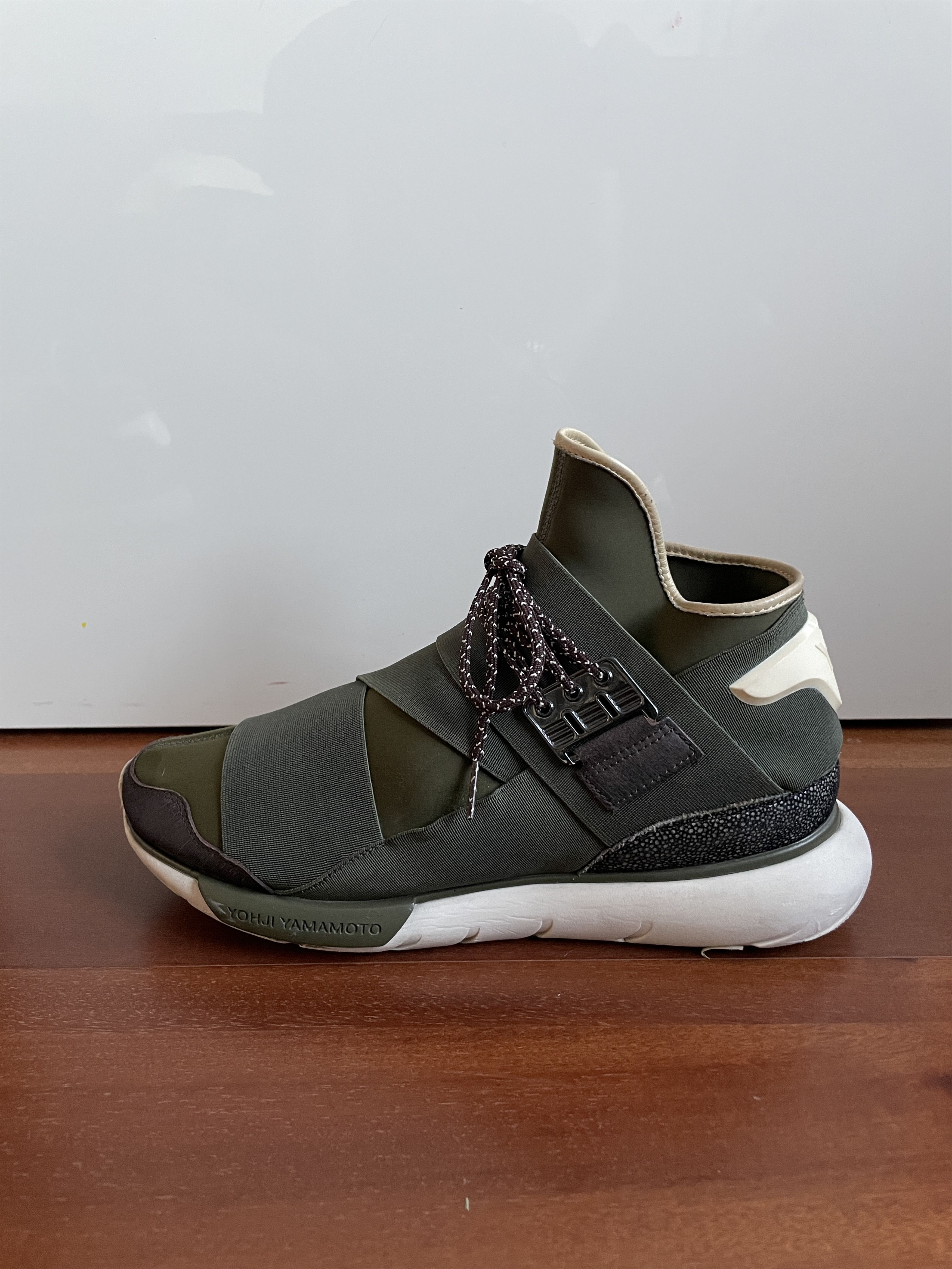 Y-3 Qasa High Olive Size US 11 / EU 44 - 4 Thumbnail