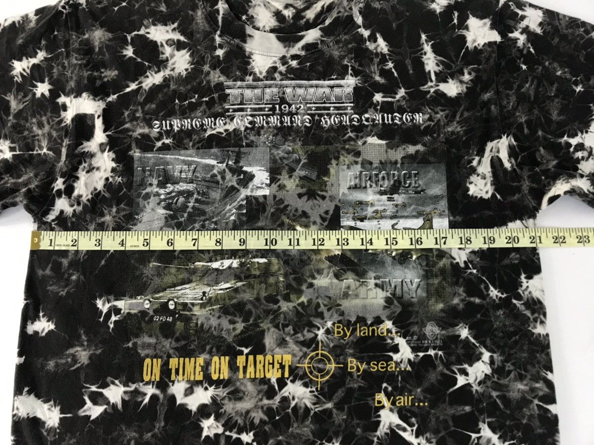 Vintage 90s Rock Eagle Supreme Command HQ American Army Tie Dye Size US L / EU 52-54 / 3 - 7 Thumbnail