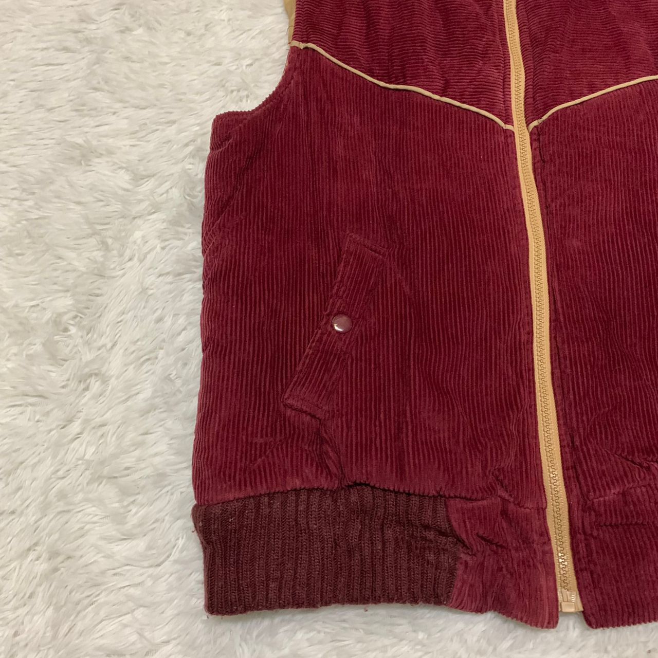 Japanese Brand Cobble stones corduroy vest Size US M / EU 48-50 / 2 - 7 Thumbnail