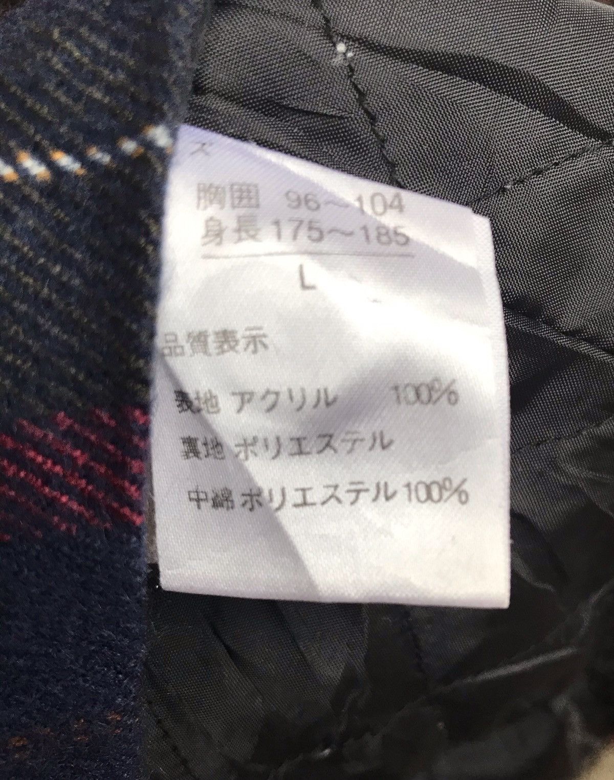 Japanese Brand 🔥One Quarter Nice Pattern Check Button Jacket Size US L / EU 52-54 / 3 - 4 Thumbnail