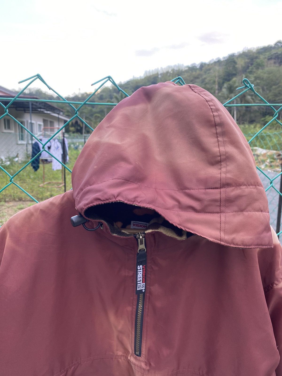 Shorty's Skateboards × Vision Streetwear × Welcome Skateboards Vision Streetwear Sun Faded Fleece Liner Anorak Jacket Size US M / EU 48-50 / 2 - 3 Thumbnail