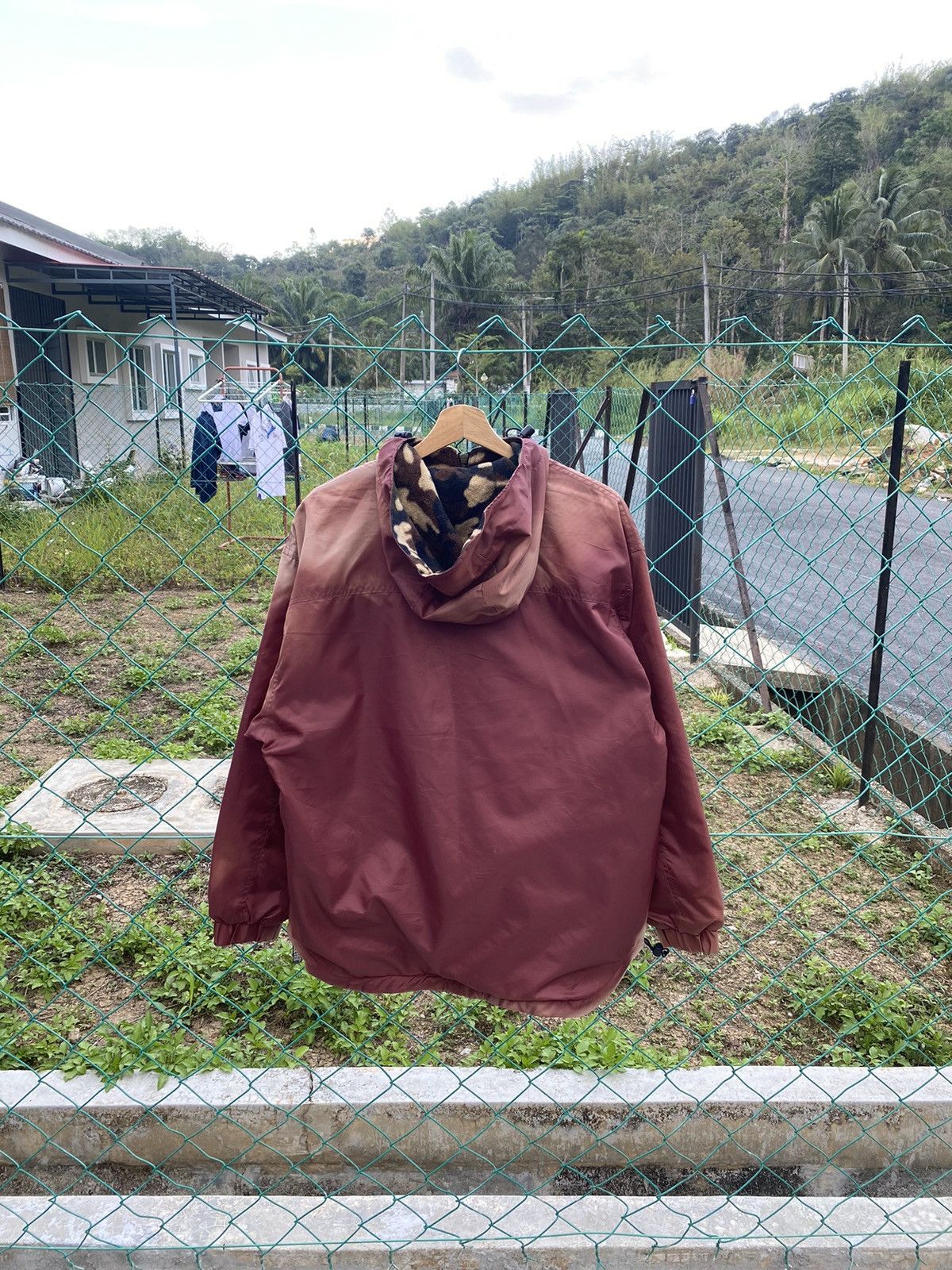Shorty's Skateboards × Vision Streetwear × Welcome Skateboards Vision Streetwear Sun Faded Fleece Liner Anorak Jacket Size US M / EU 48-50 / 2 - 2 Thumbnail