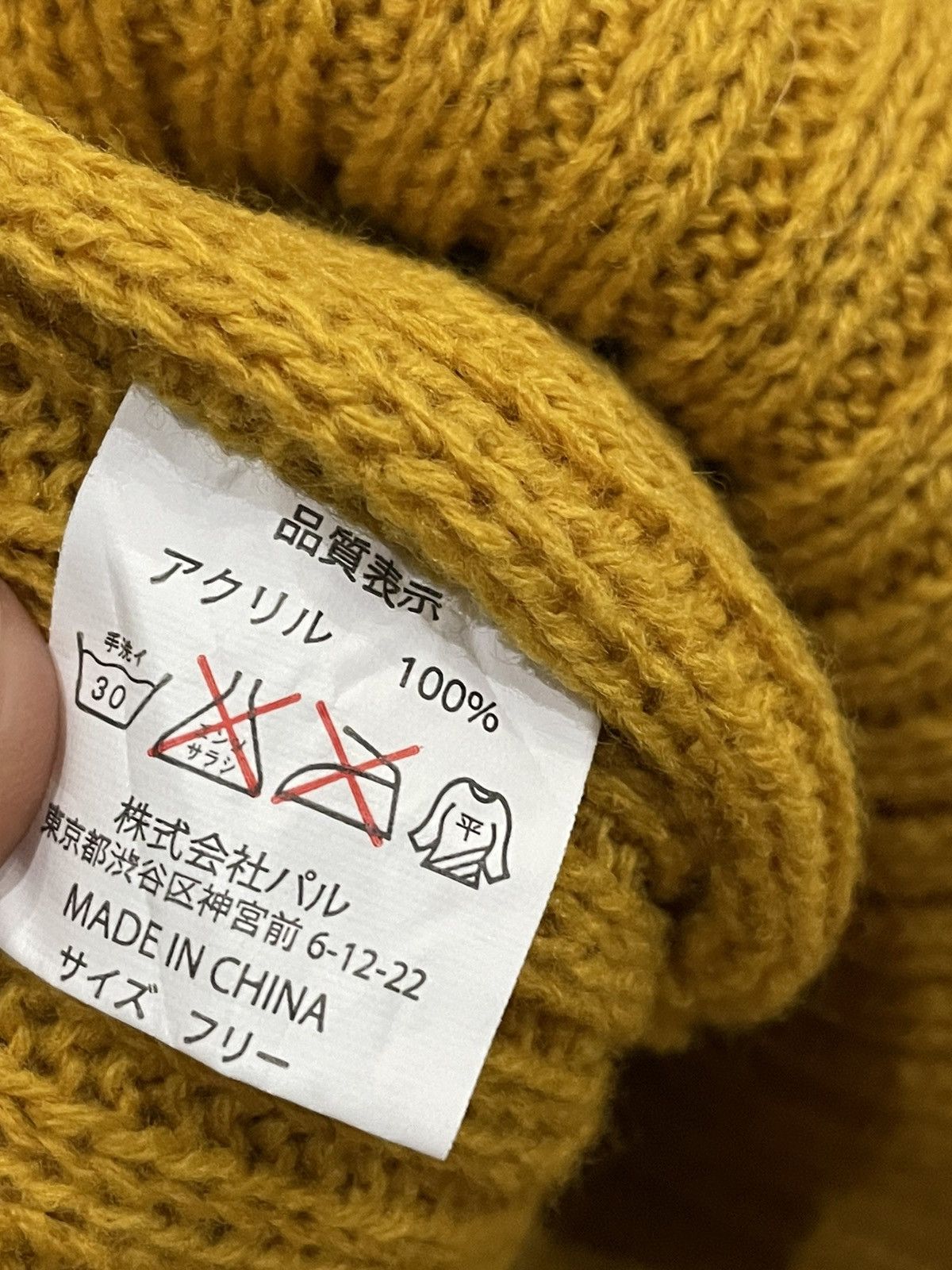 Other PERSONALITY YELLOW BEANIE Size ONE SIZE - 4 Thumbnail