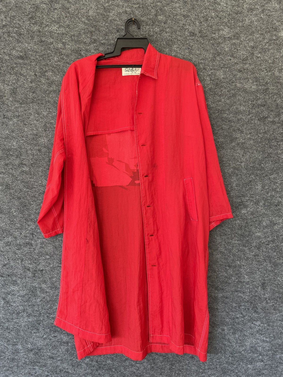 Japanese Brand VINTAGE SUZUROKO FELIX’S ART LONG JACKET Size US L / EU 52-54 / 3 - 6 Thumbnail
