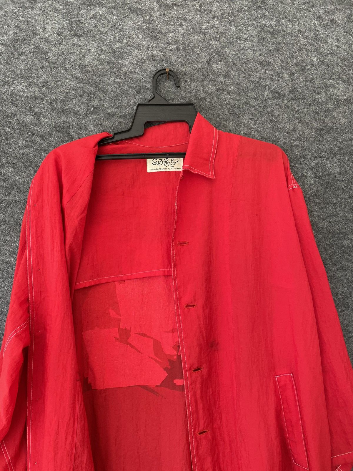 Japanese Brand VINTAGE SUZUROKO FELIX’S ART LONG JACKET Size US L / EU 52-54 / 3 - 7 Thumbnail