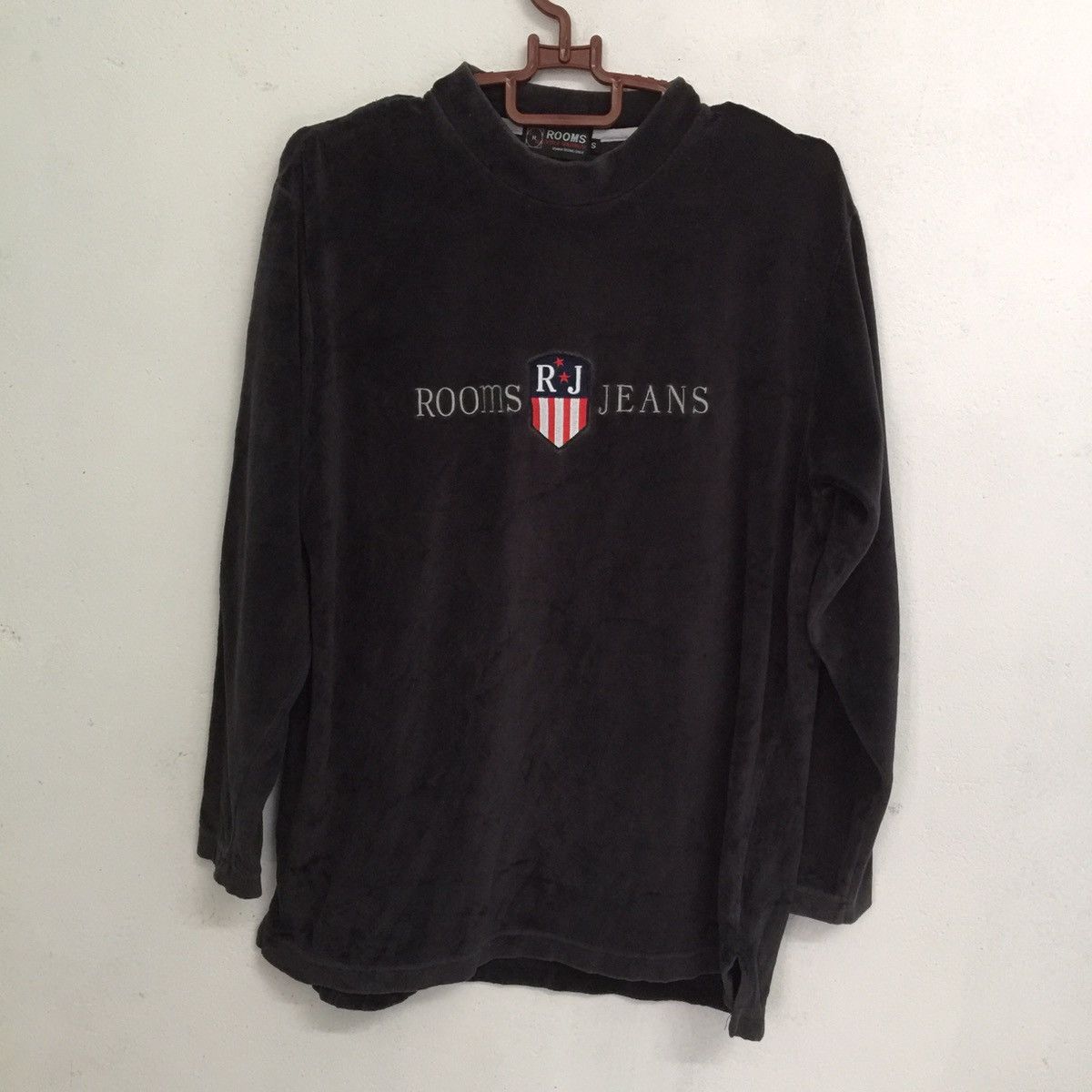 Japanese Brand Rooms jeans sweatshirt Size US S / EU 44-46 / 1 - 1 Thumbnail