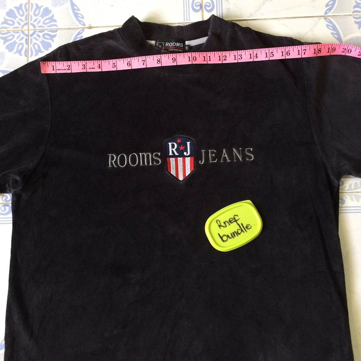 Japanese Brand Rooms jeans sweatshirt Size US S / EU 44-46 / 1 - 10 Thumbnail