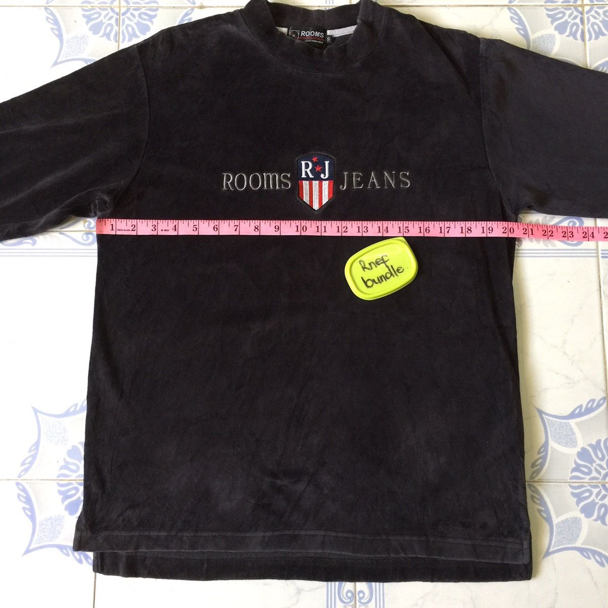 Japanese Brand Rooms jeans sweatshirt Size US S / EU 44-46 / 1 - 8 Thumbnail