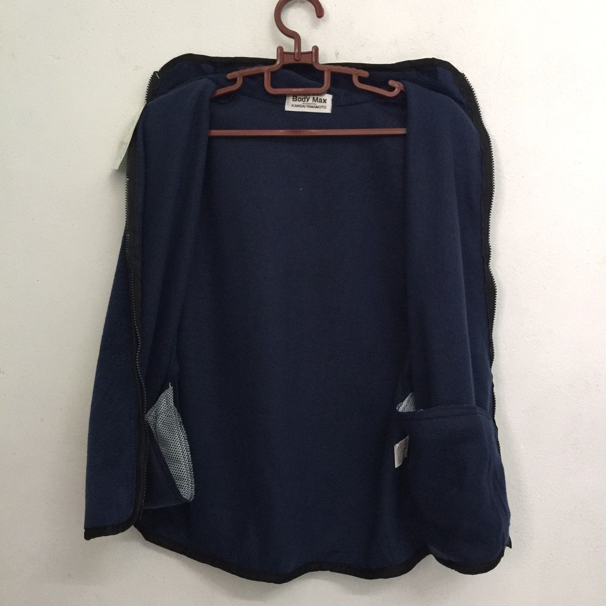 Japanese Brand Body Max by Kansai Yamamoto Fleece Vest Zipper Jacket Size US L / EU 52-54 / 3 - 7 Thumbnail