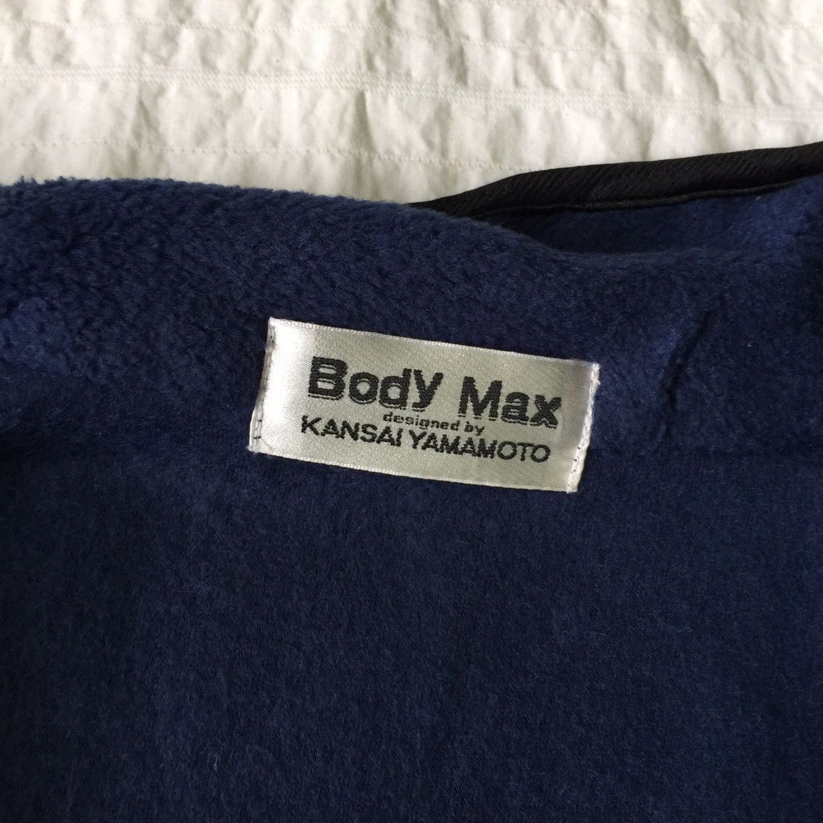 Japanese Brand Body Max by Kansai Yamamoto Fleece Vest Zipper Jacket Size US L / EU 52-54 / 3 - 8 Thumbnail
