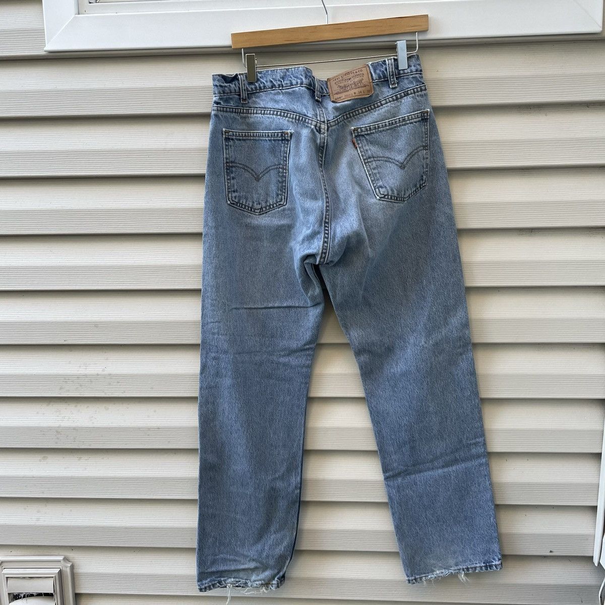 90s levis 505s orange tabs