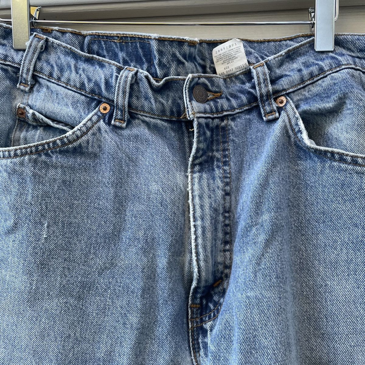 90s levis 505s orange tabs