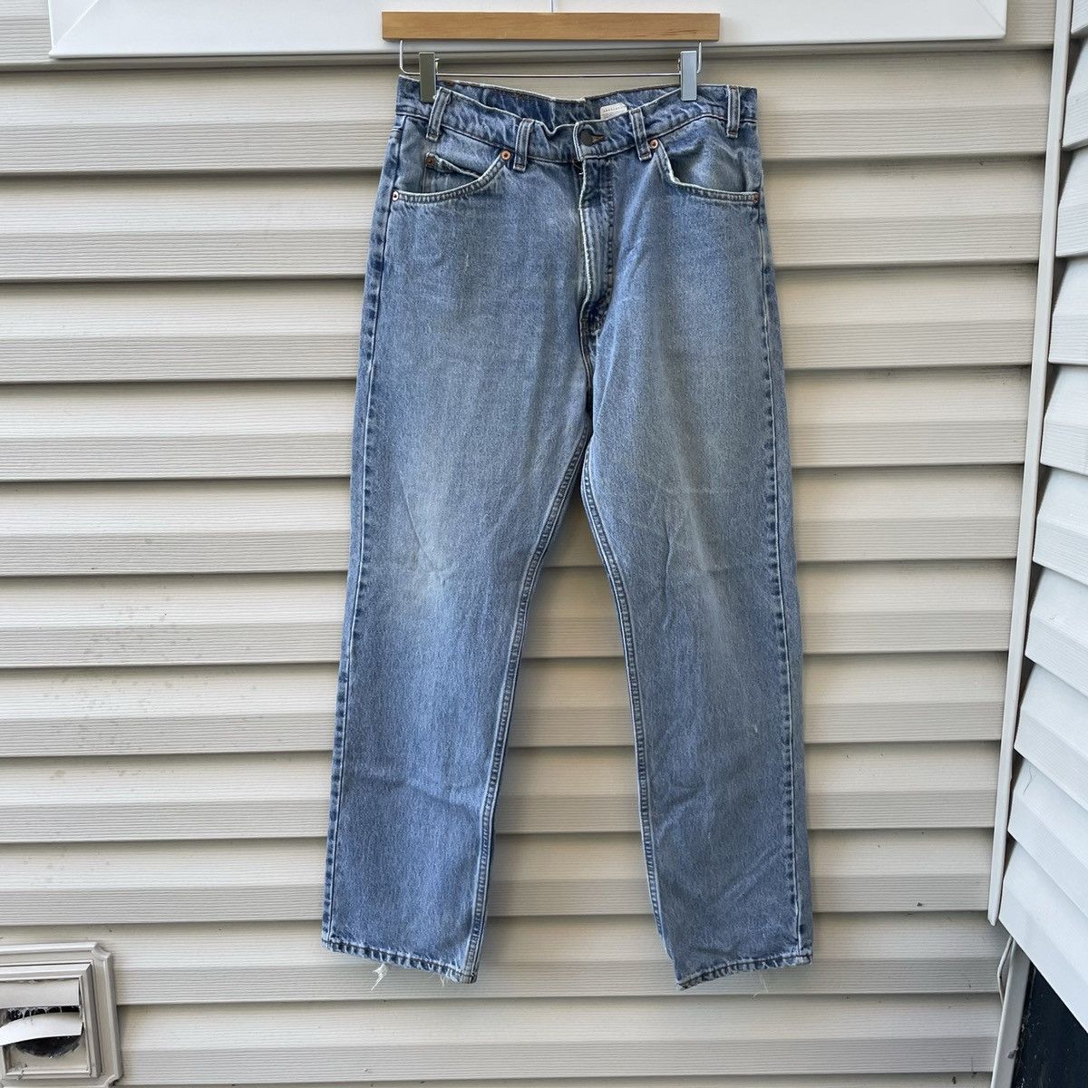 90s levis 505s orange tabs