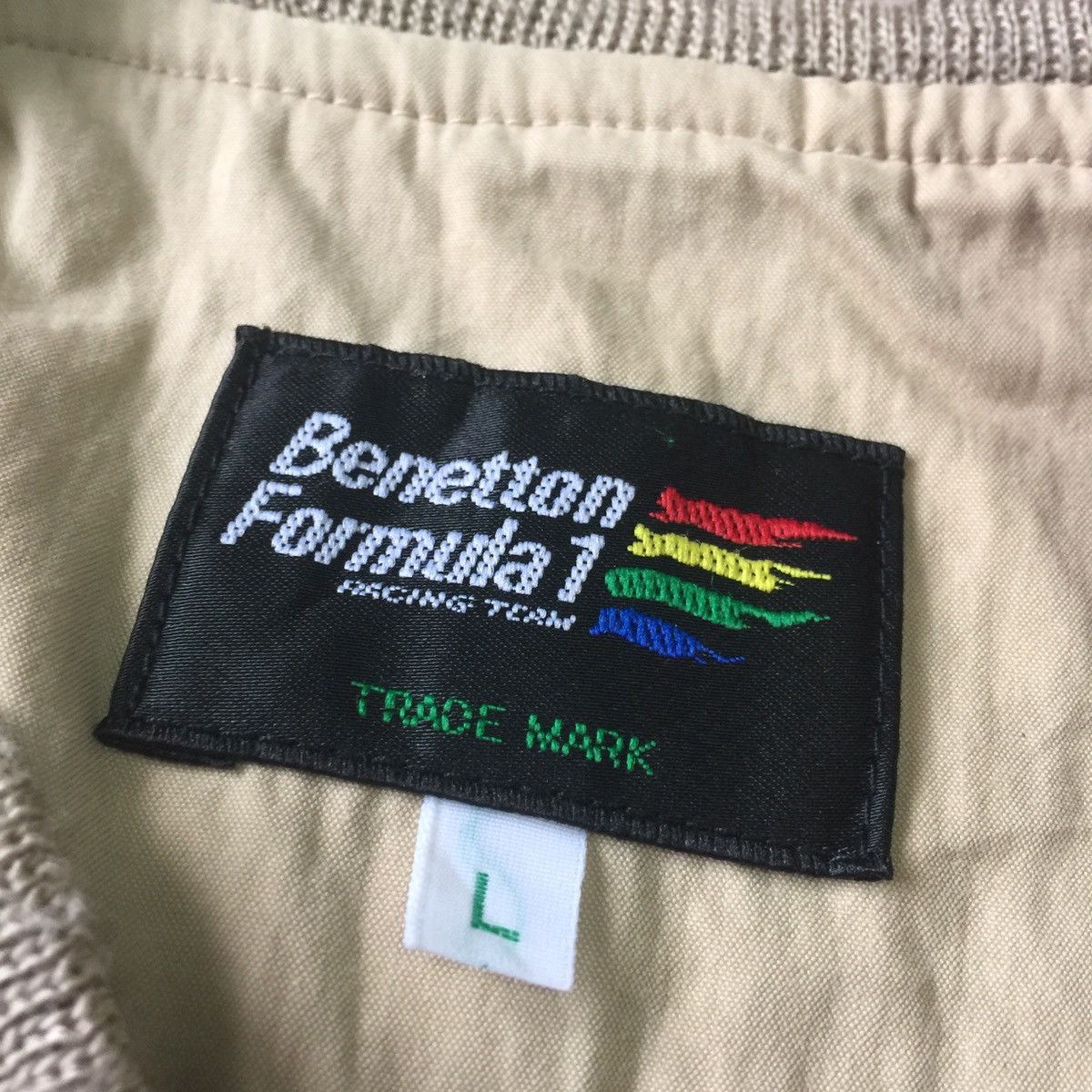 Benetton Benetton Formula 1 Racing Team Jacket Size US L / EU 52-54 / 3 - 11 Thumbnail