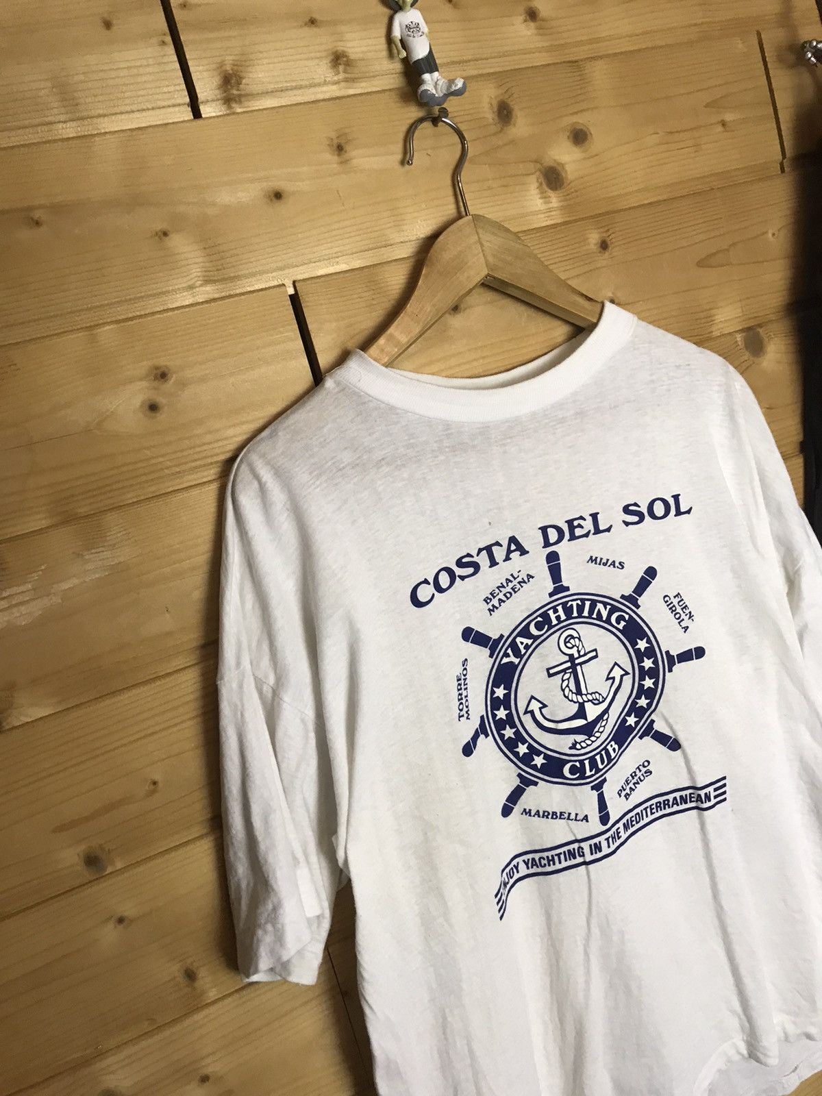 Vintage Vintage Costa Del Sol single stitch t-shirt Size US XXL / EU 58 / 5 - 2 Thumbnail