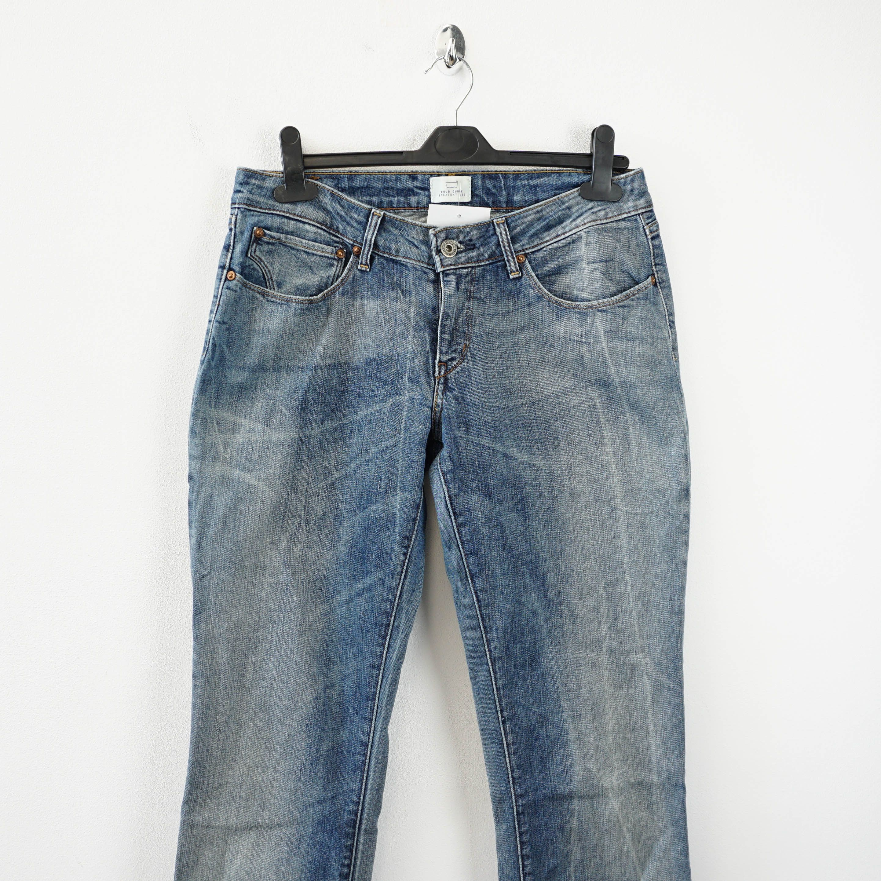 Levi's × Vintage Bold Curve Straight Leg Washed Jeans Size 30" / US 8 / IT 44 - 3 Thumbnail