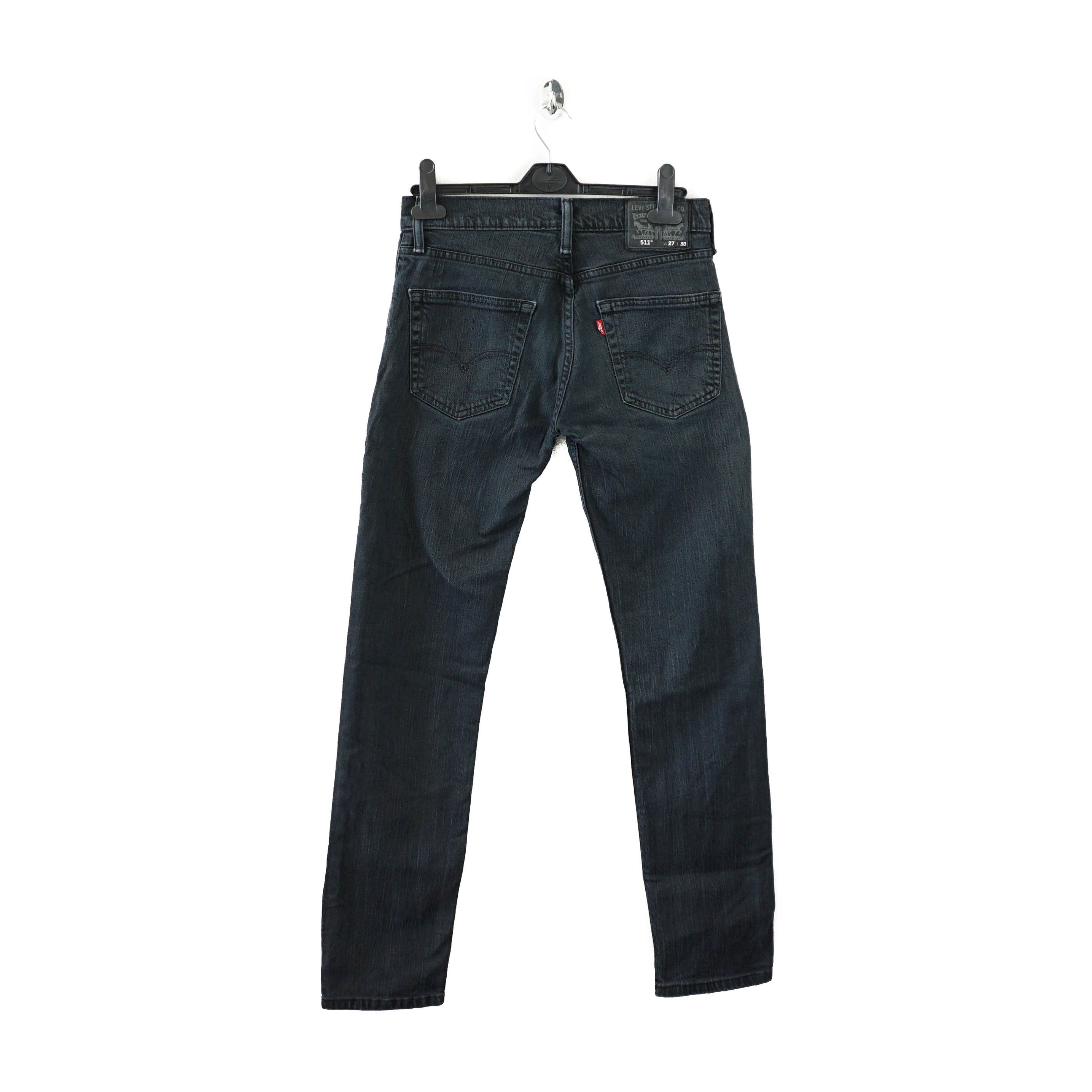 Levi's 511 Essential Black Jeans Size 27" / US 4 / IT 40 - 1 Thumbnail