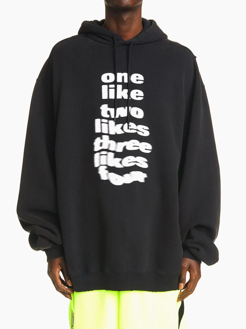 Balenciaga FW20 One Like Hoodie Size US S / EU 44-46 / 1 - 2 Thumbnail