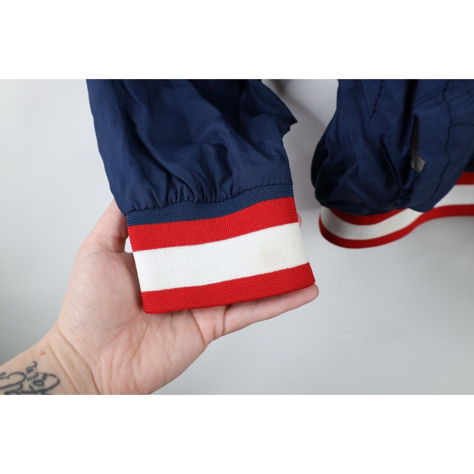 Starter × Vintage Vintage 90s Starter Chief Wahoo Cleveland Indians Jacket Size US XL / EU 56 / 4 - 12 Thumbnail
