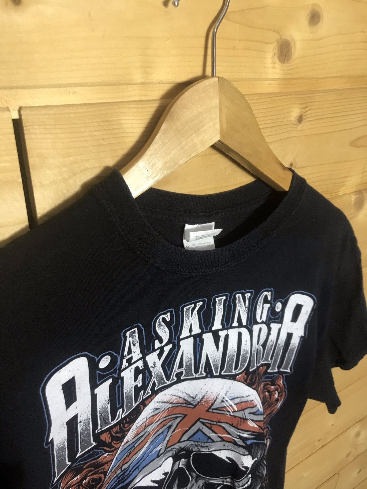 Band Tees 2012 Asking Alexandria skeleton bones band t-shirt Size US S / EU 44-46 / 1 - 7 Thumbnail