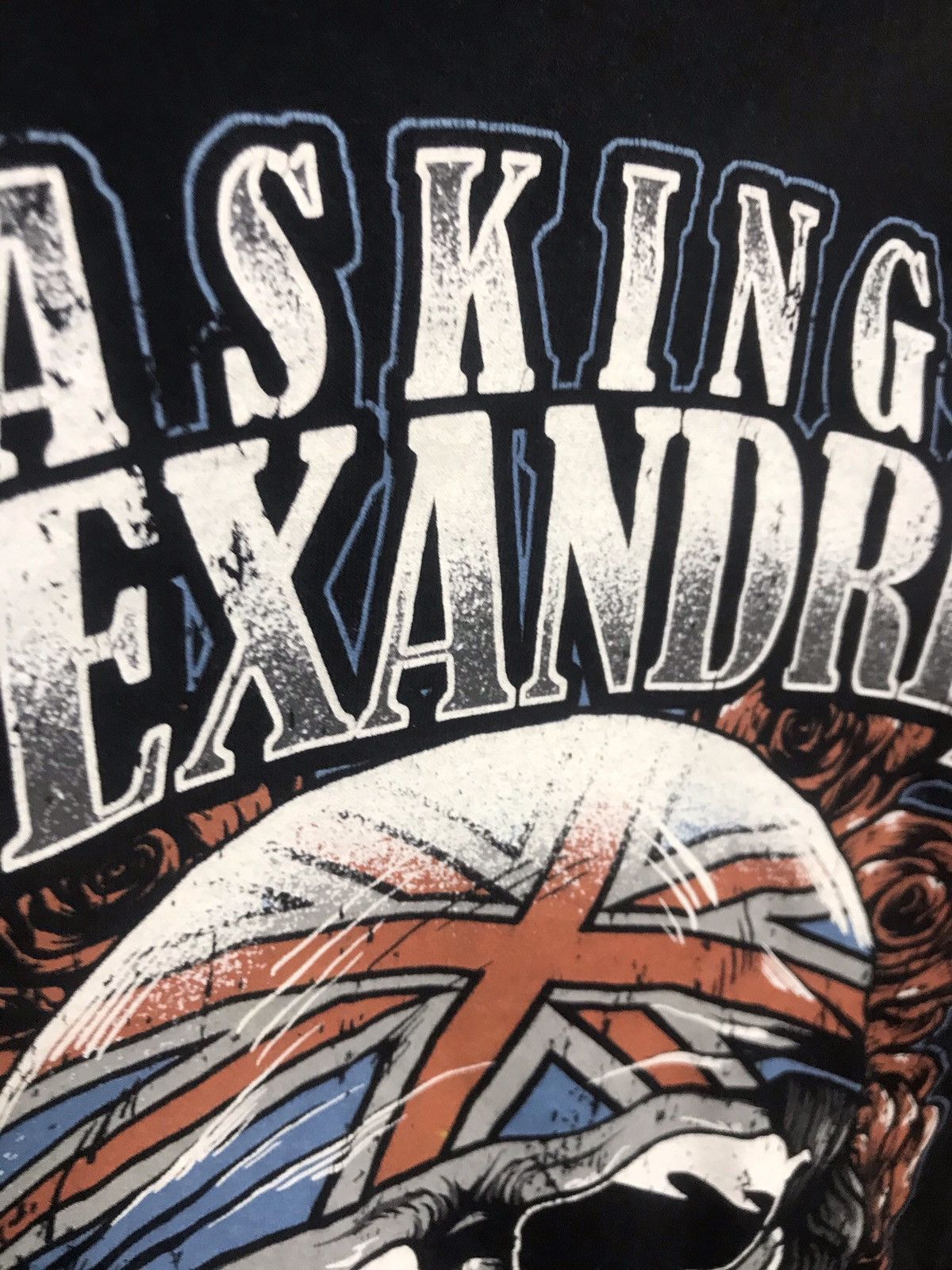 Band Tees 2012 Asking Alexandria skeleton bones band t-shirt Size US S / EU 44-46 / 1 - 3 Thumbnail