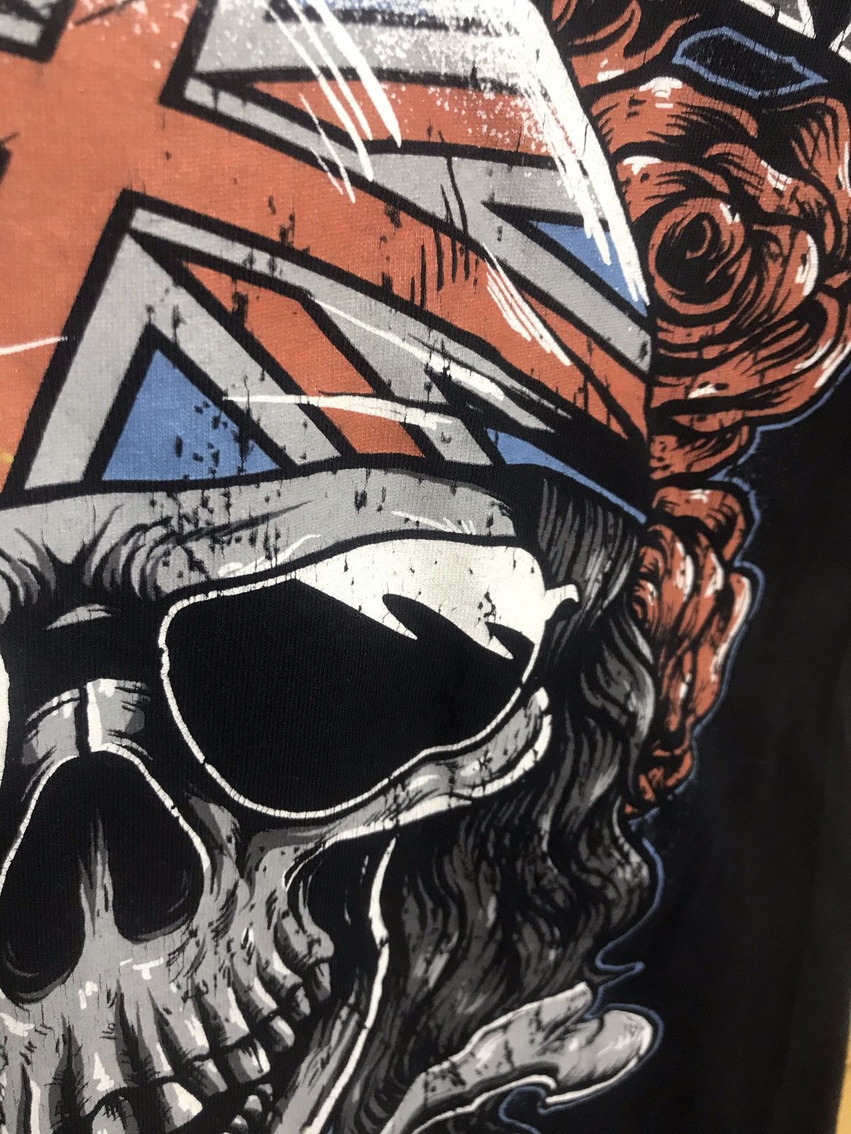Band Tees 2012 Asking Alexandria skeleton bones band t-shirt Size US S / EU 44-46 / 1 - 4 Thumbnail
