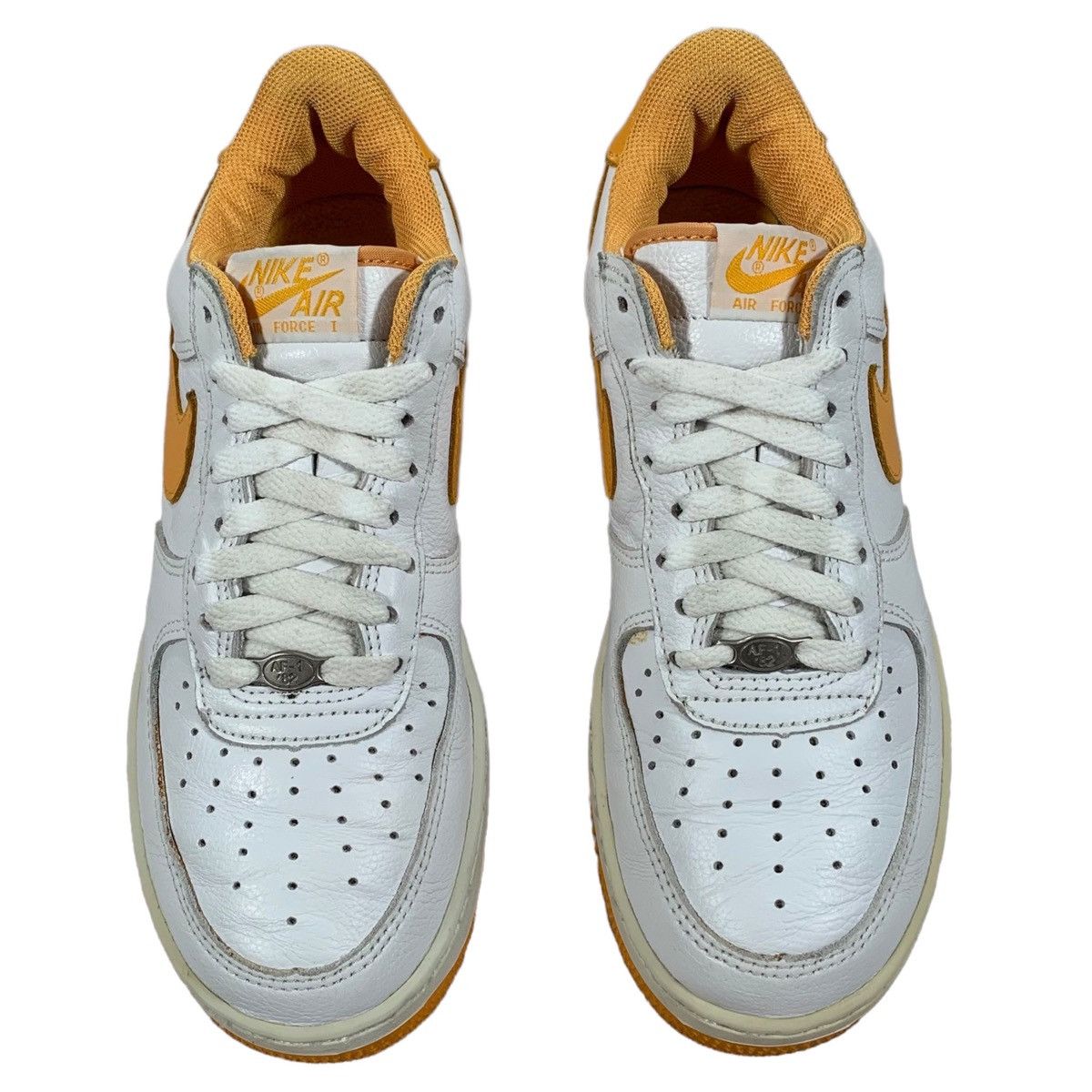 Vintage Vintage Nike Air Force 1 Low White Canyon Gold 2002 Sneakers Size US 7 / EU 40 - 4 Thumbnail
