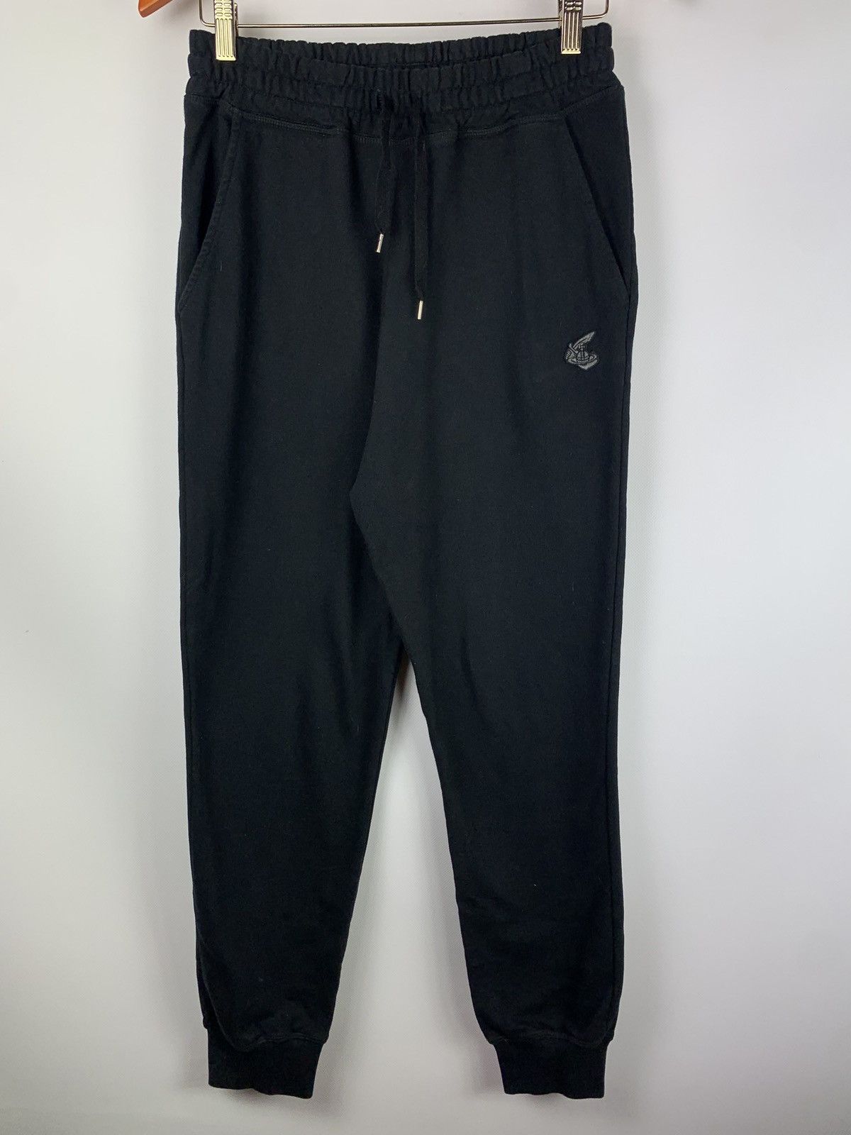 image of Designer Vivienne Westwood Anglomania Chaos Women’S Track Sweapants in Black, Women's (Size 26)