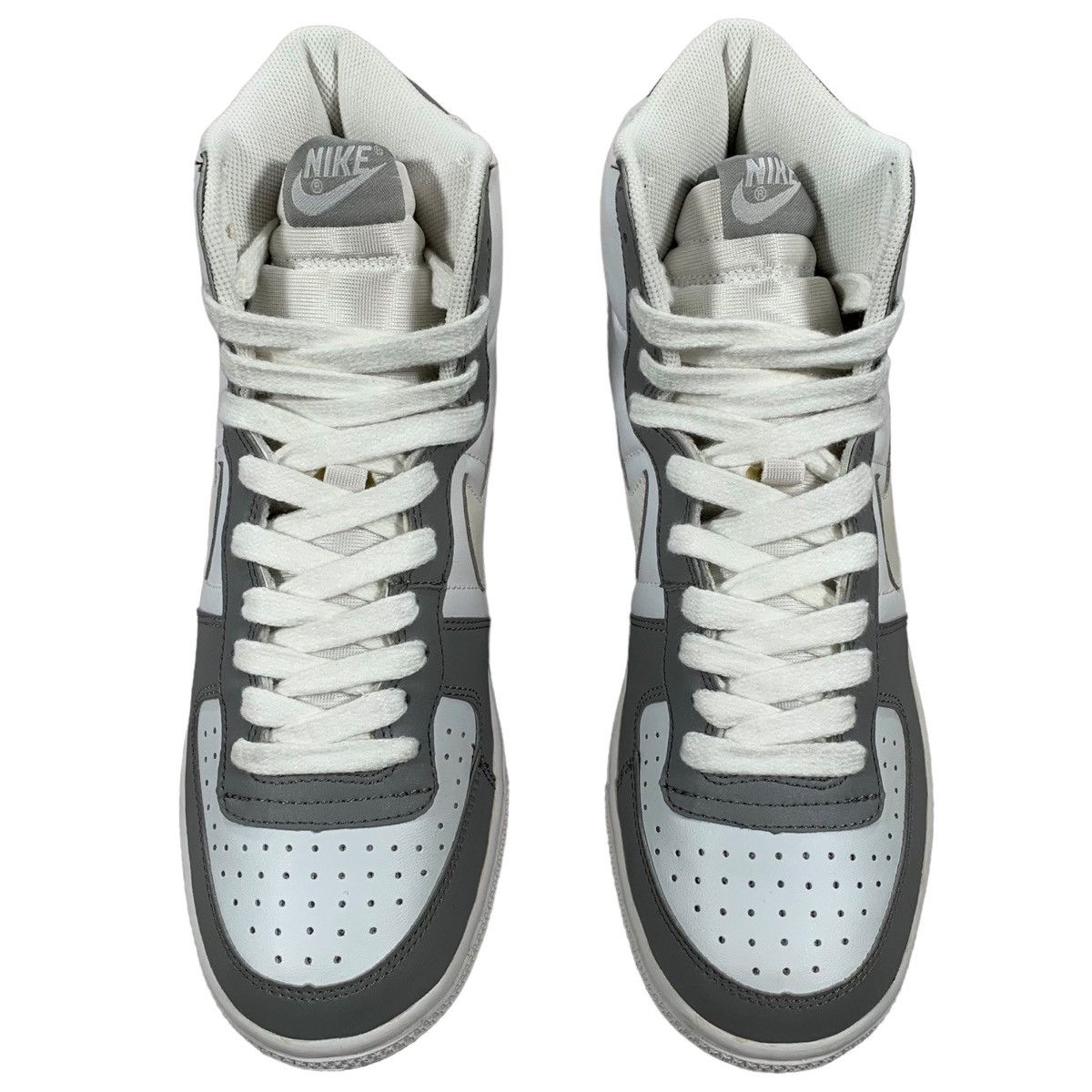 Vintage VTG Nike Terminator Hi White Medium Grey Silver 2003 Sneaker Size US 8 / EU 41 - 4 Thumbnail