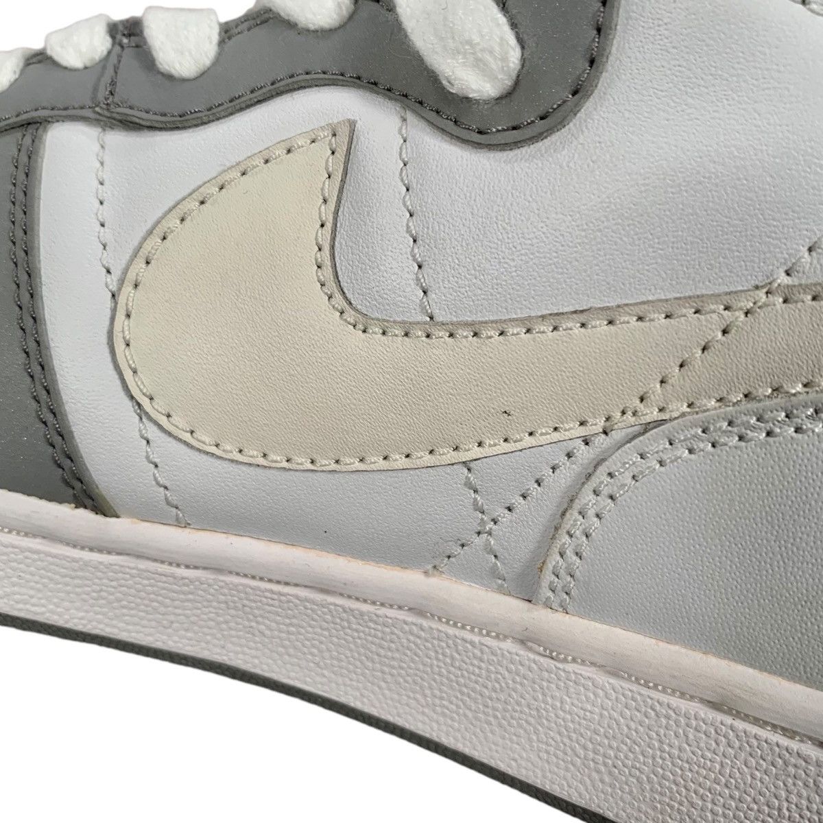 Vintage VTG Nike Terminator Hi White Medium Grey Silver 2003 Sneaker Size US 8 / EU 41 - 3 Thumbnail