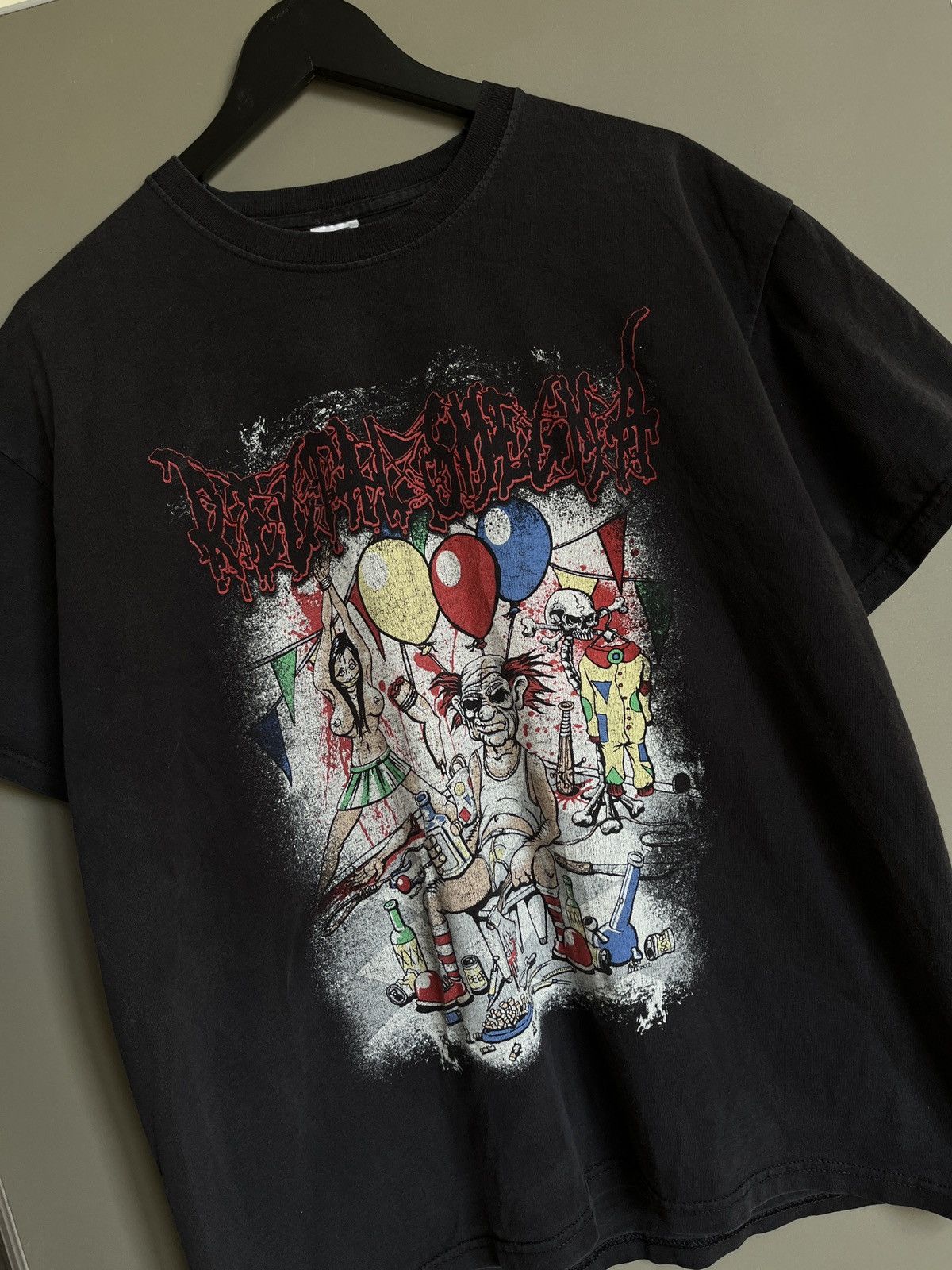 Band Tees Rectal Smegma Goregrind Brutal Death Metal Band T-shirt Size US XL / EU 56 / 4 - 3 Thumbnail