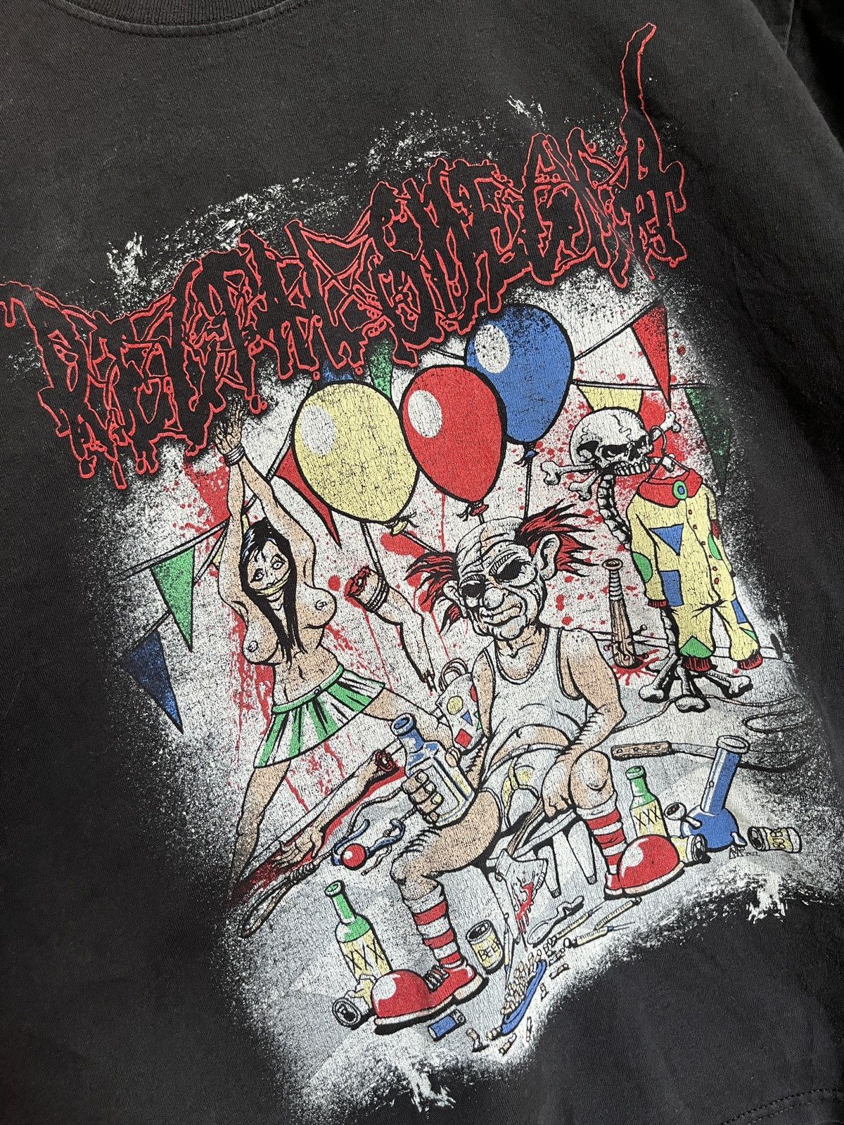 Band Tees Rectal Smegma Goregrind Brutal Death Metal Band T-shirt Size US XL / EU 56 / 4 - 4 Thumbnail