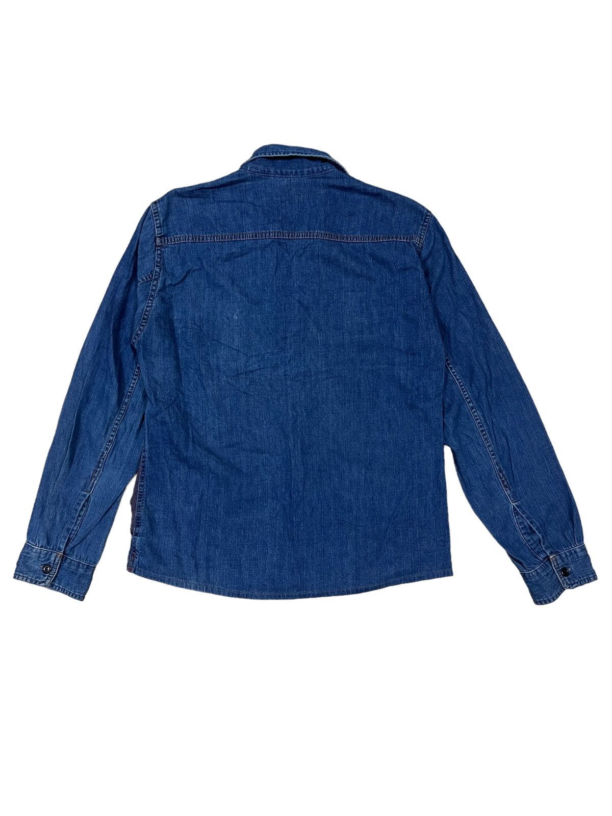 45rpm GRAIL🔥Indigo Dyed Drawstring Denim Pullover Kapital Size US M / EU 48-50 / 2 - 6 Thumbnail
