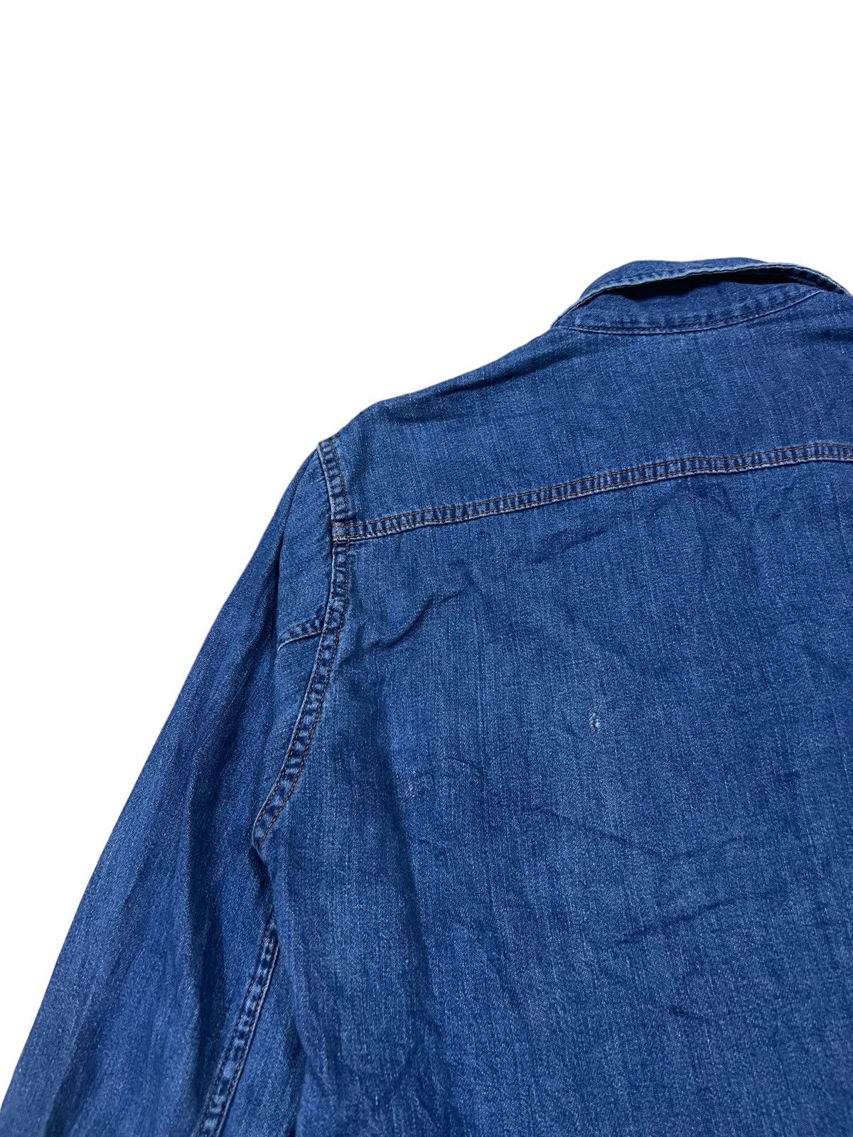 45rpm GRAIL🔥Indigo Dyed Drawstring Denim Pullover Kapital Size US M / EU 48-50 / 2 - 7 Thumbnail