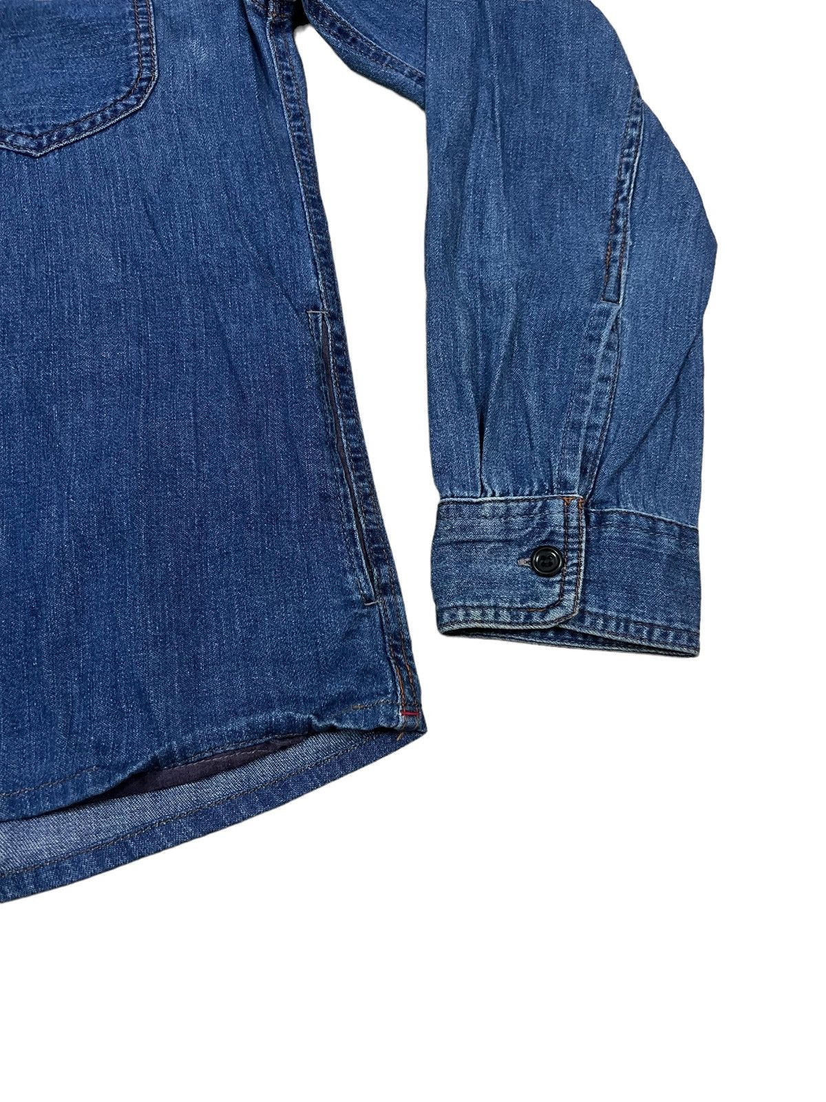 45rpm GRAIL🔥Indigo Dyed Drawstring Denim Pullover Kapital Size US M / EU 48-50 / 2 - 5 Thumbnail