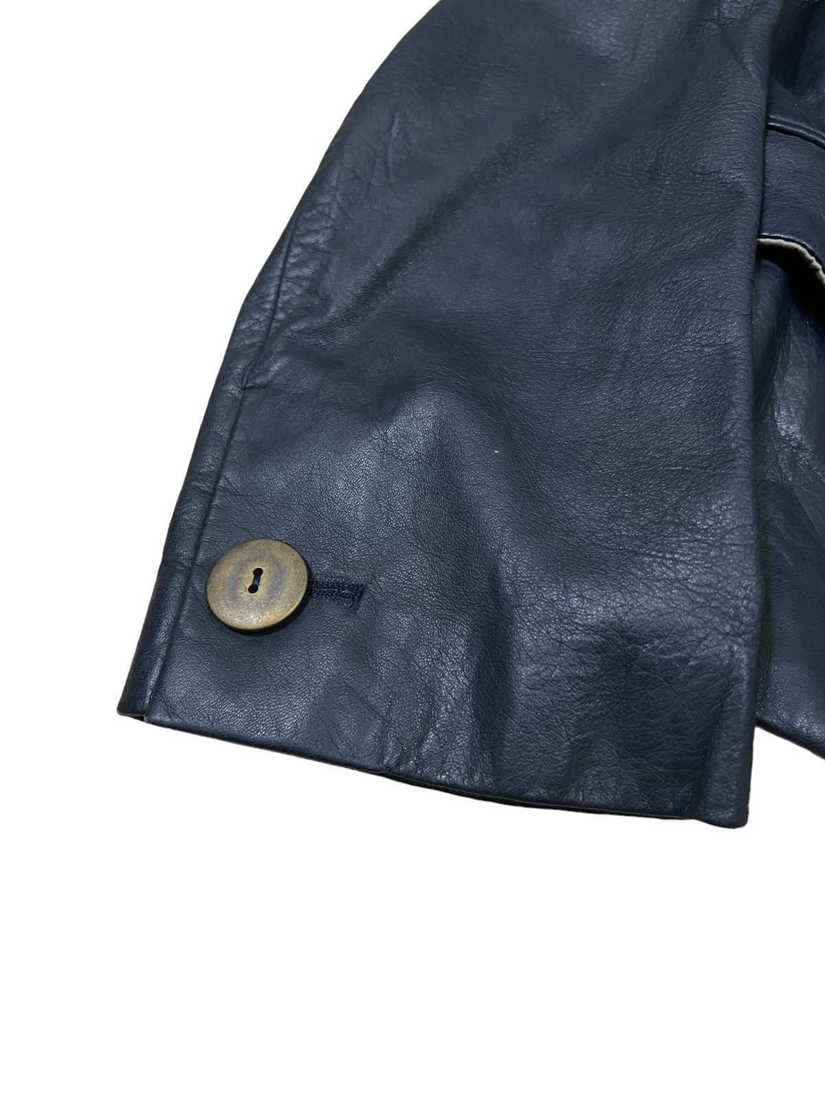 Beauty Beast SAMPLE Beauty Beast 🇯🇵 Cow Leather Unstructured Jacket Size US XS / EU 42 / 0 - 4 Thumbnail