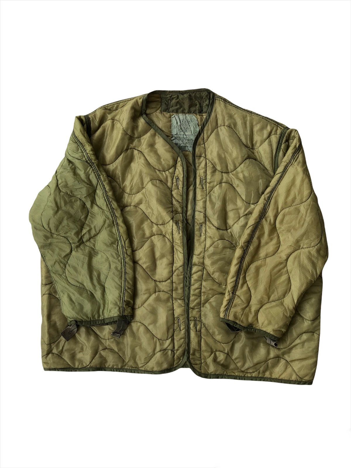 Vintage SICK🔥1984 Vintage Liner Coat Weather Quilt Coat Jacket Size US XL / EU 56 / 4 - 3 Thumbnail