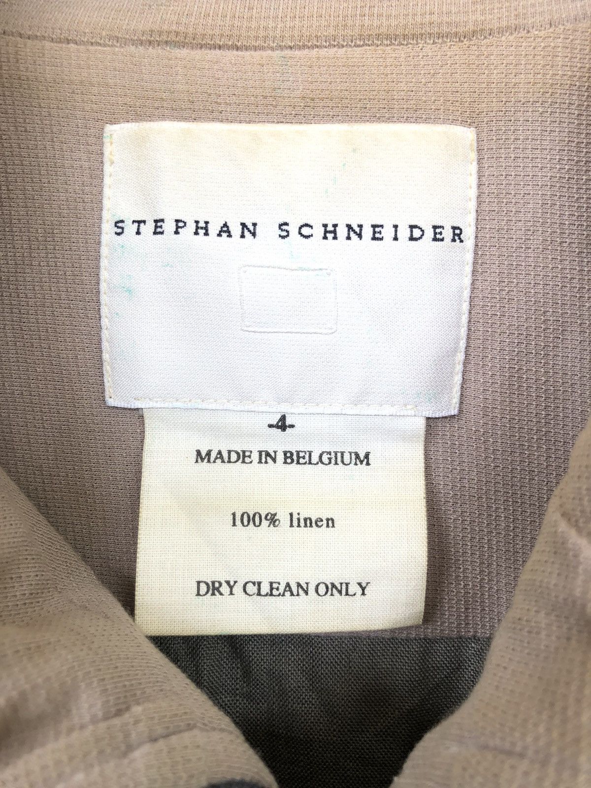Stephan Schneider Stephan Schneider 🇧🇪 Post Apocalypse Hood Linen Jacket Size US M / EU 48-50 / 2 - 4 Thumbnail