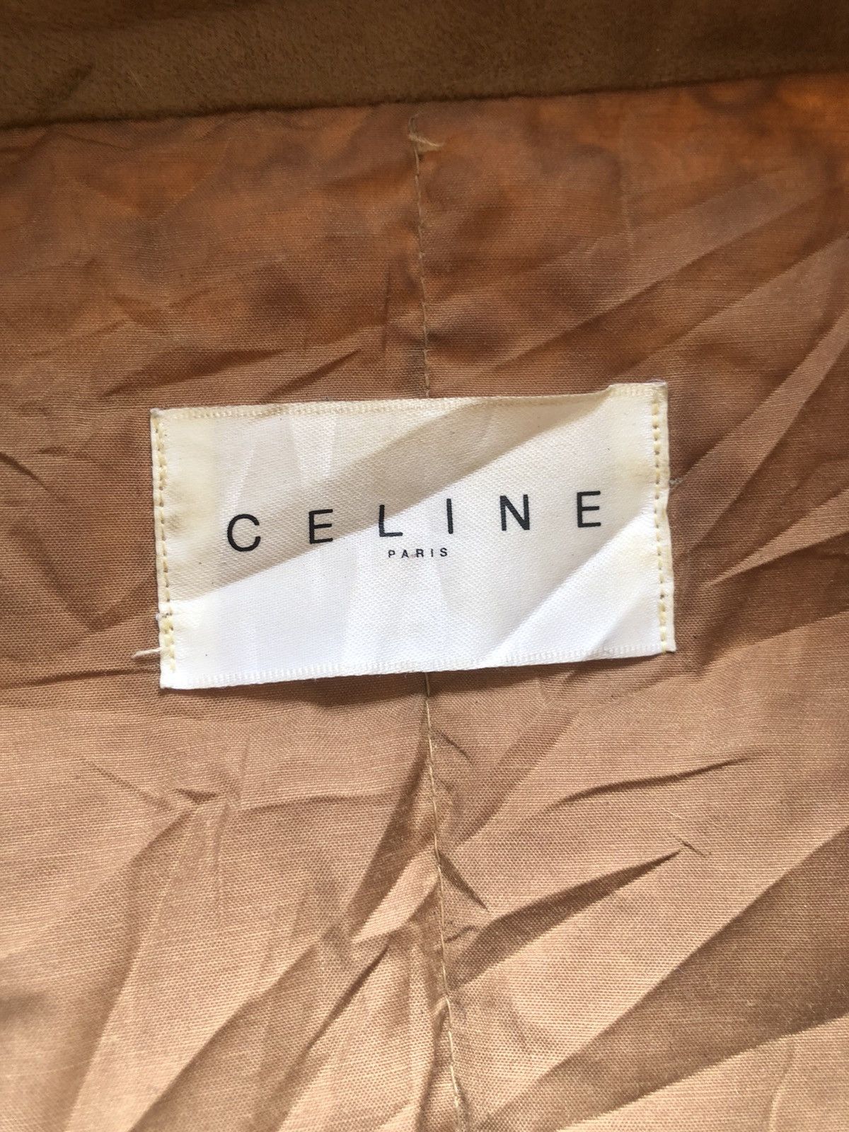 Celine ICONIC🔥80s Celine Paris Monogram Goose Down Pochos Size US M / EU 48-50 / 2 - 5 Thumbnail
